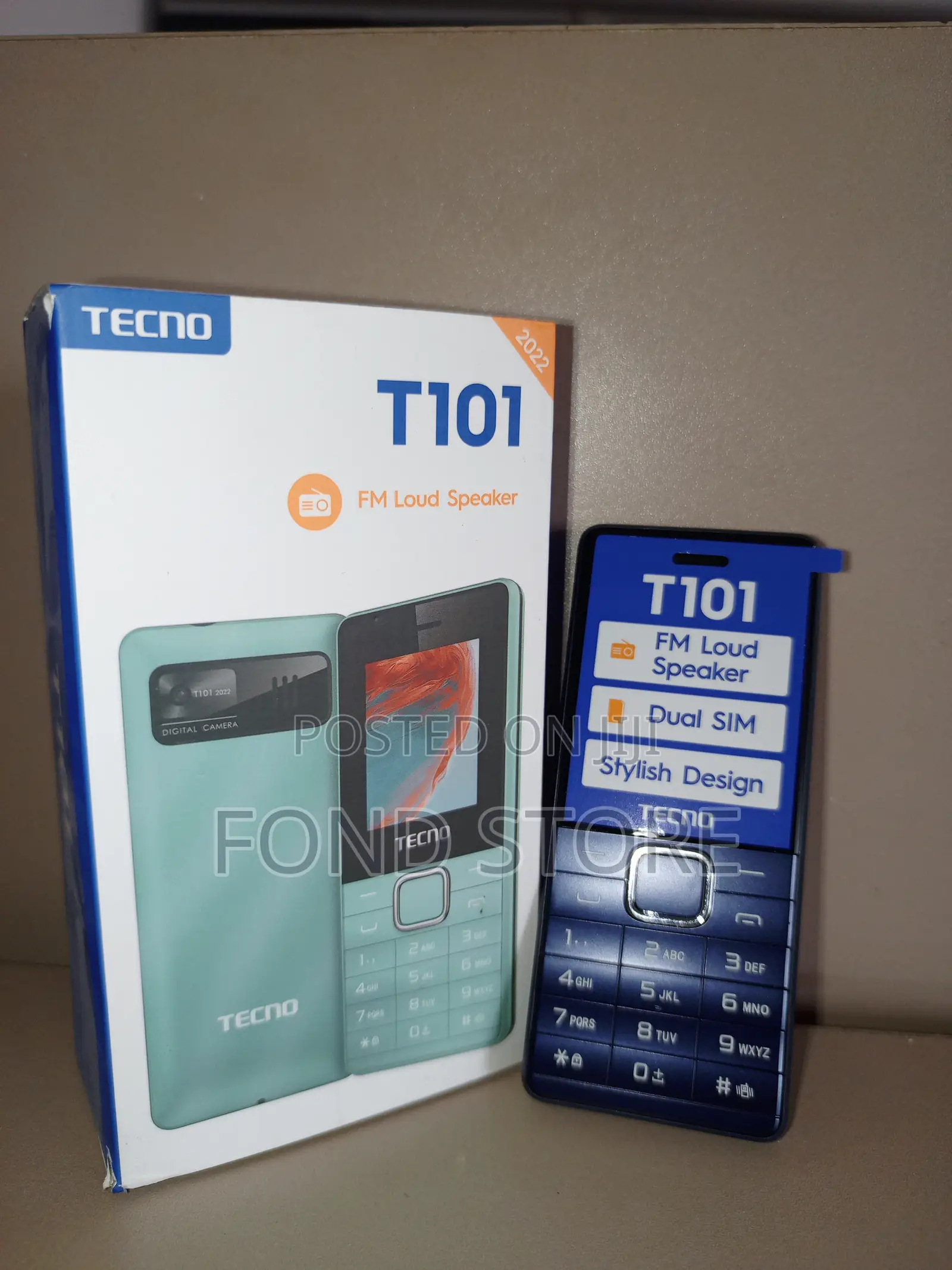 New Tecno T101 Green