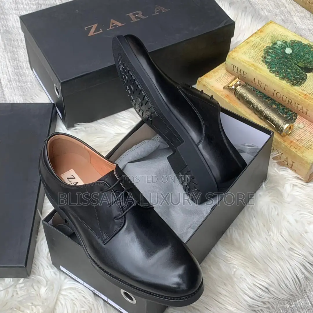 Luxury Zara/Clark’S/Steve Riots Leather Corporate Oxford Shoes
