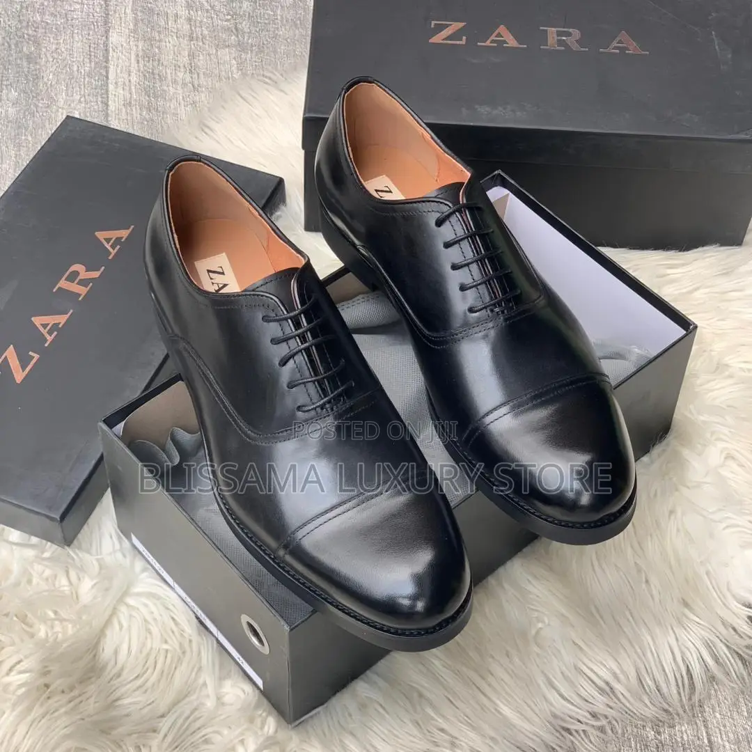 Luxury Zara/Clark’S/Steve Riots Leather Corporate Oxford Shoes