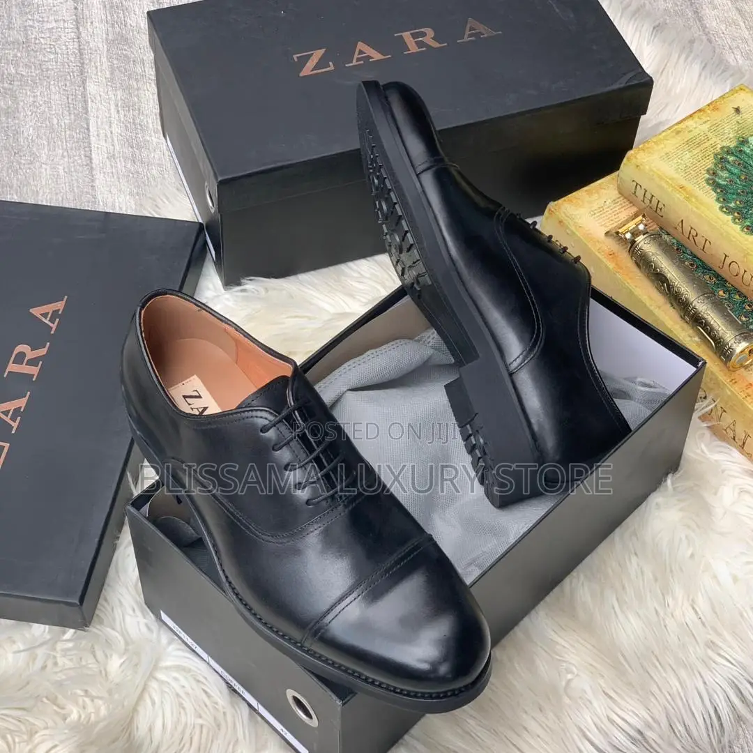 Luxury Zara/Clark’S/Steve Riots Leather Corporate Oxford Shoes