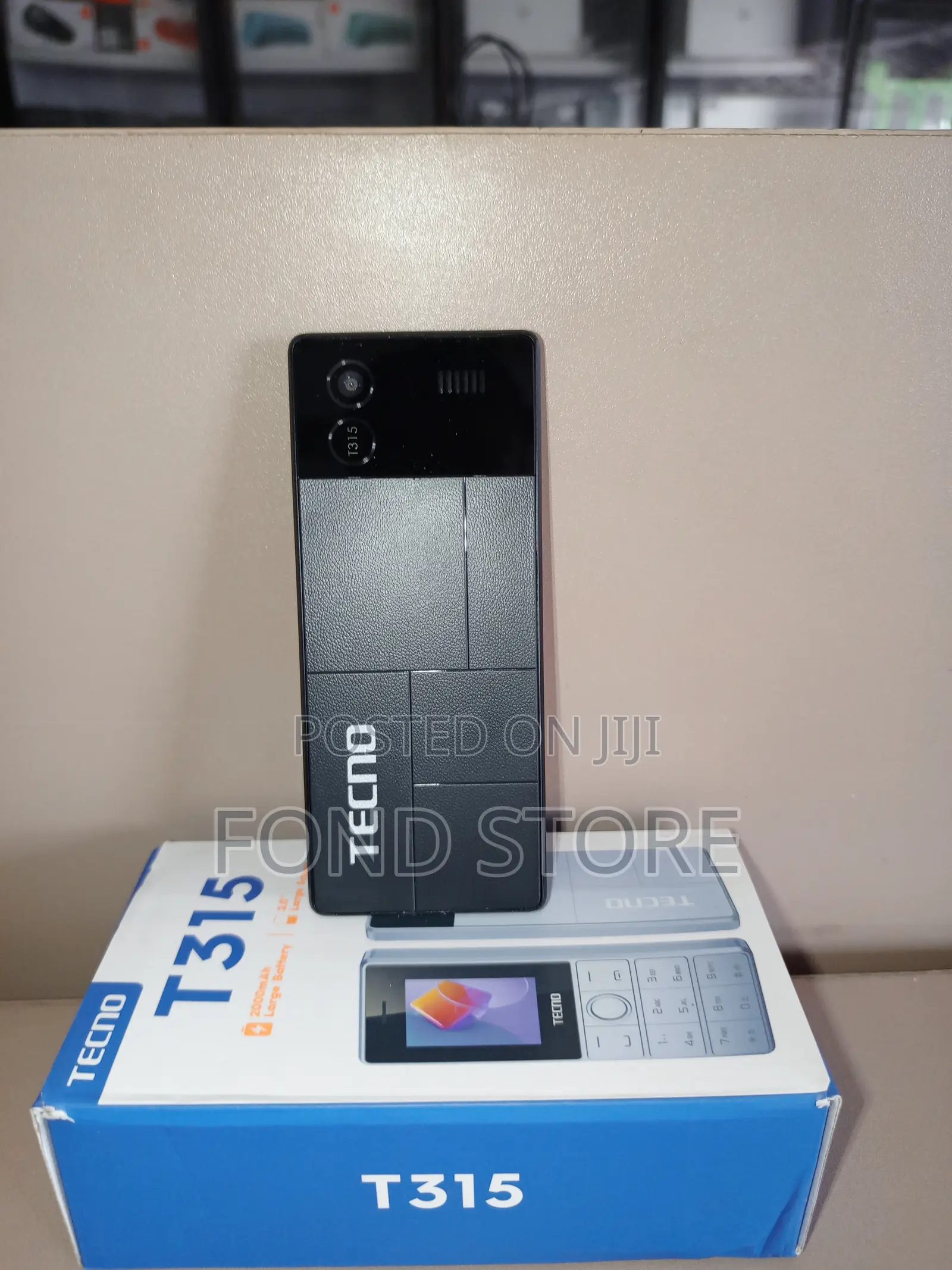 New Tecno T315 Black
