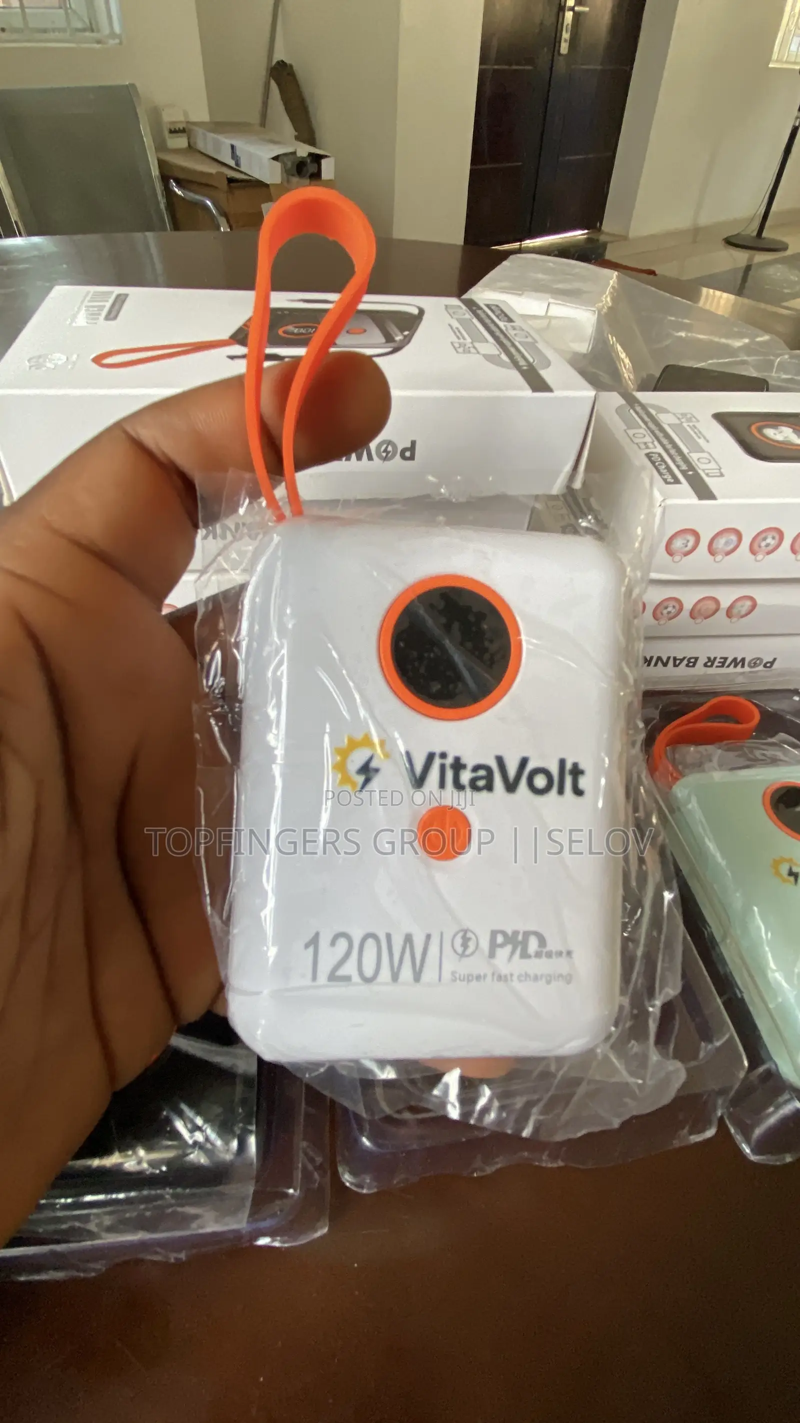 20,000mah Fast Charging Vitavolt Power Bank (Pd 35 Watts on Each Port)