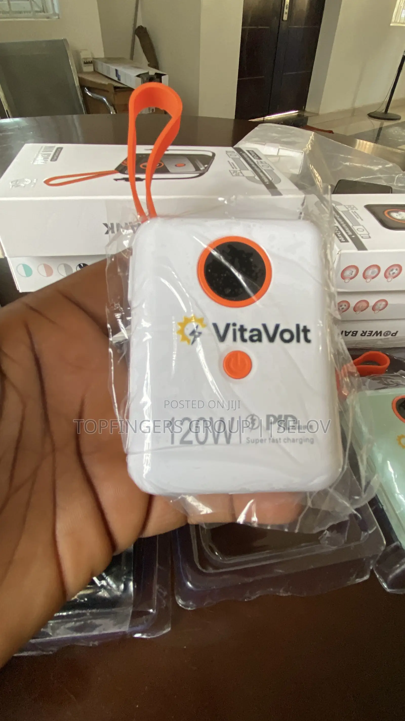 20,000mah Fast Charging Vitavolt Power Bank (Pd 35 Watts on Each Port)