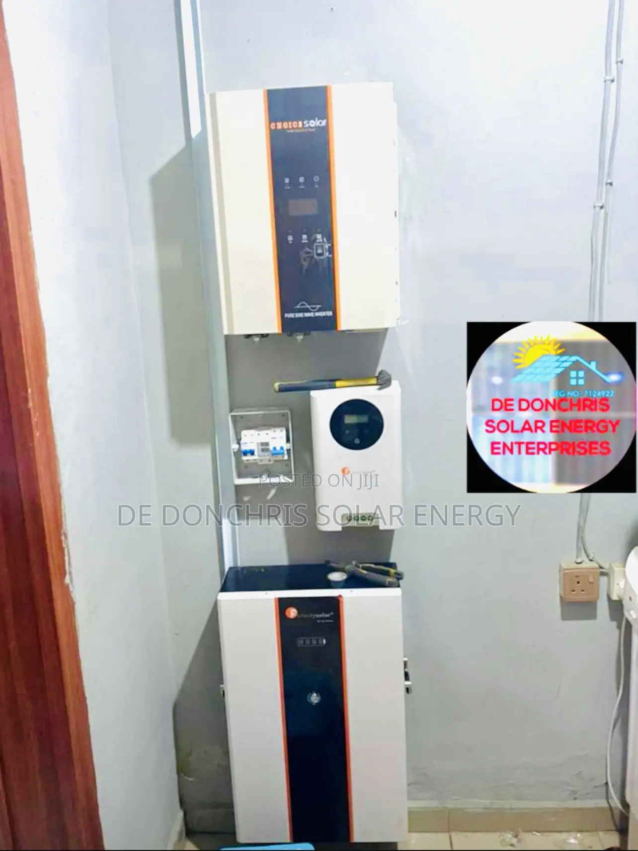 Full Installation Of Felicity 10kwh 51.2v Lpbf And Chioce 5kva 48v Etc