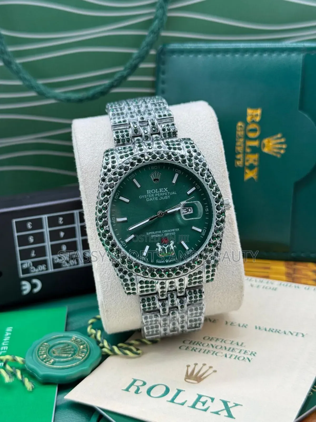 *Rolex* _Cubana Birthday Rolex With the Coat of Arm