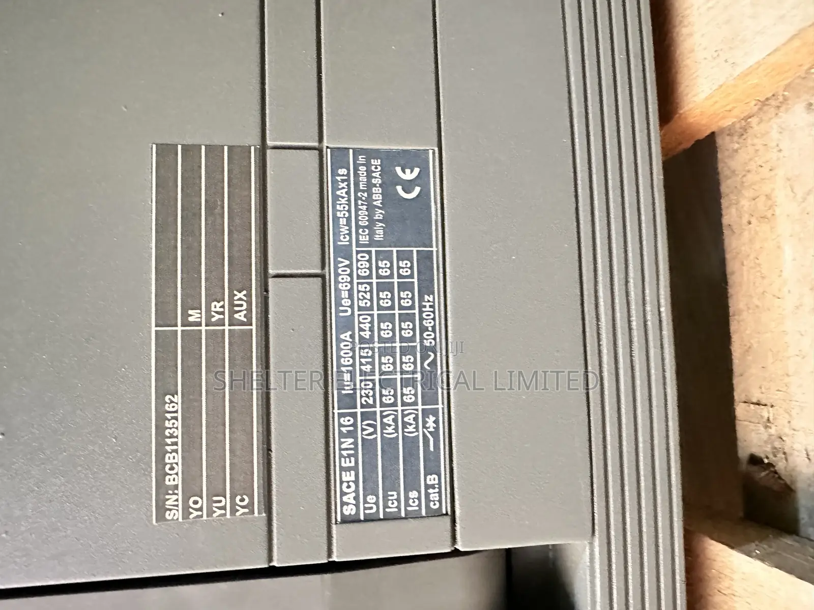 1600amp Abb Air Circuit Breaker