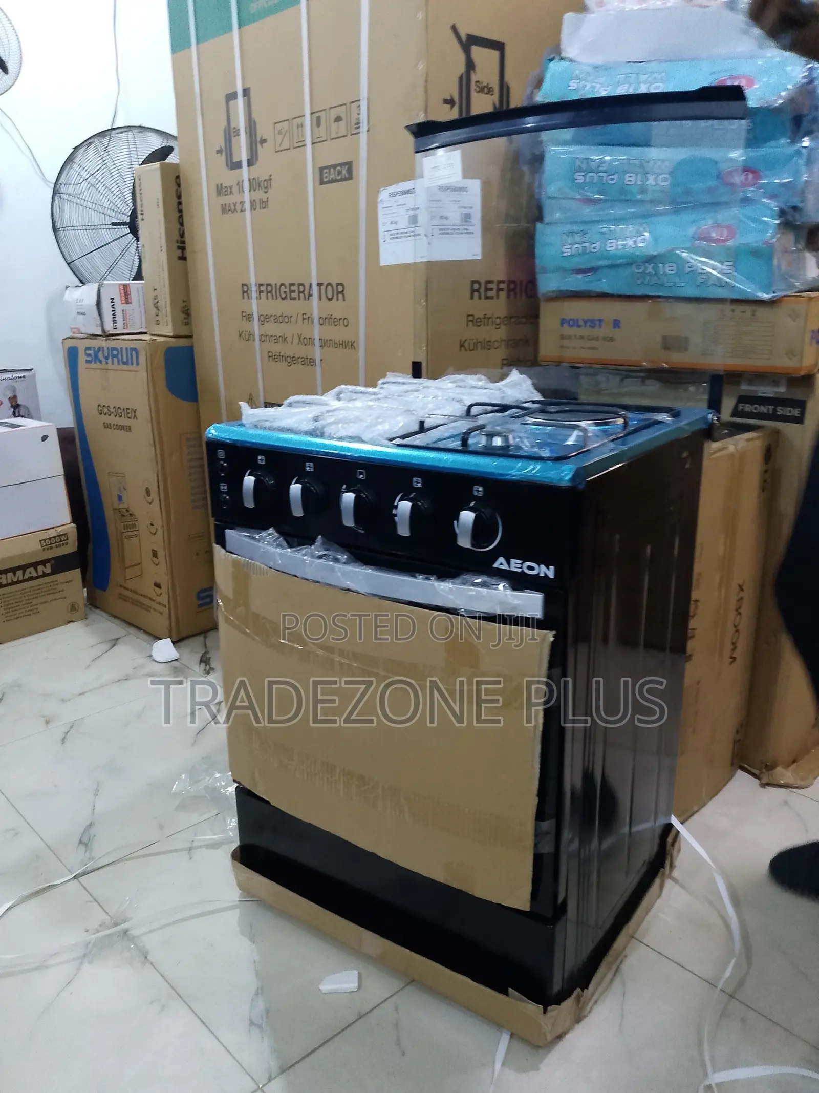 Aeon Compact 3+1 Cooking Hob 60×60