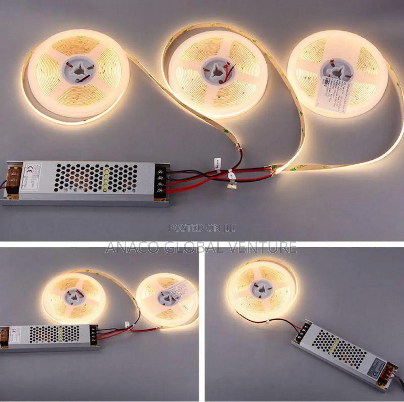 Led Strip Light for Profile Fitting 12v and 24 Volts 10meter Length