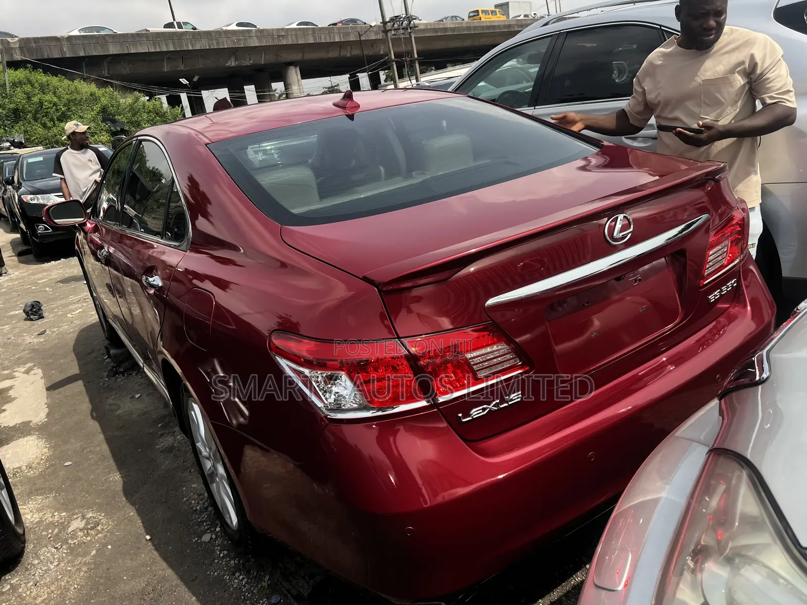Lexus ES 2012 Red