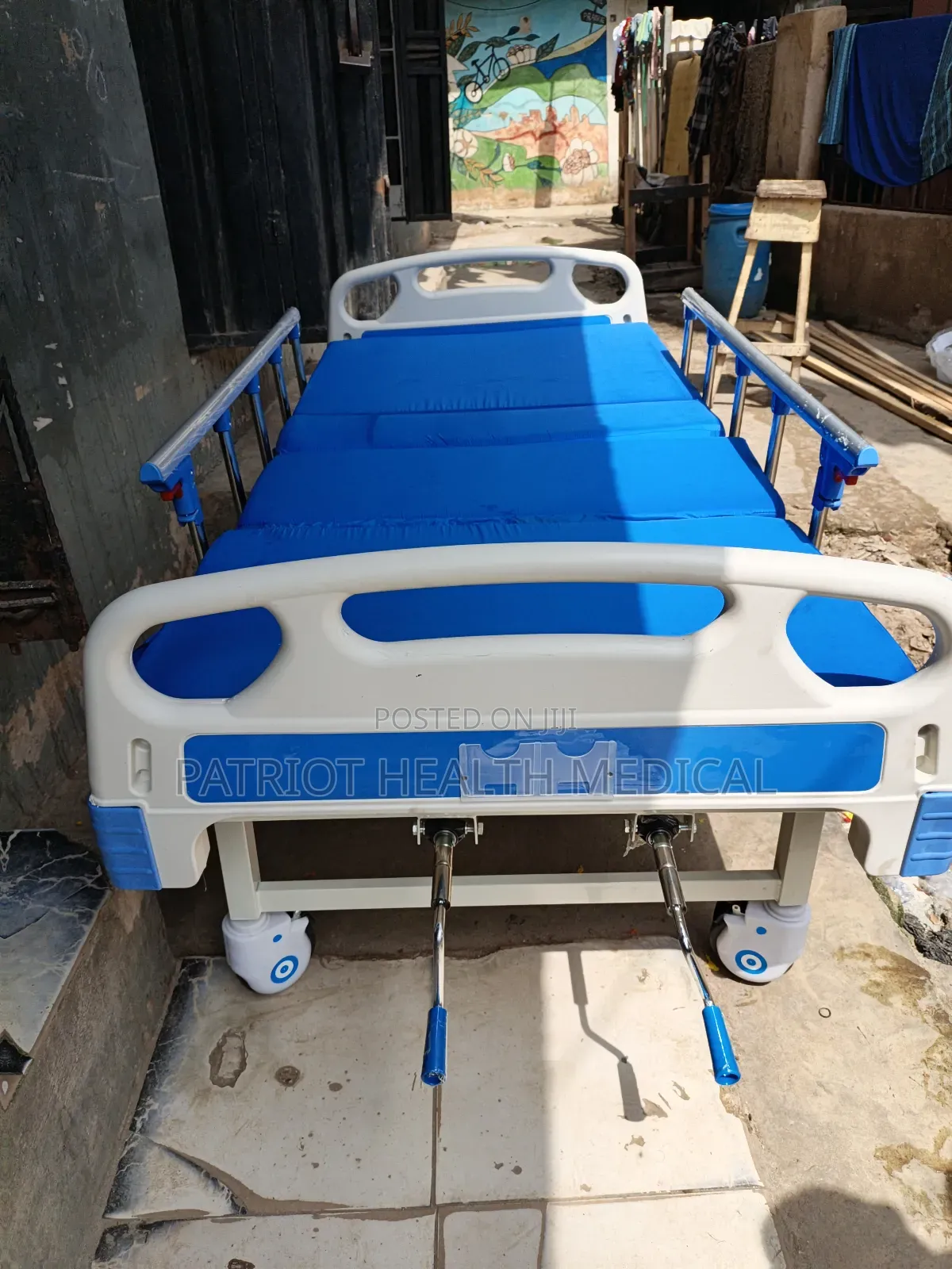 Double Crank Hospital Bed