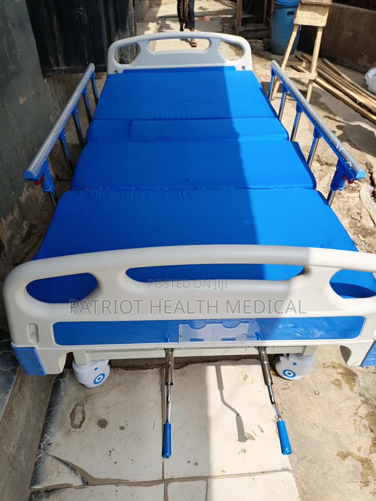 Double Crank Hospital Bed