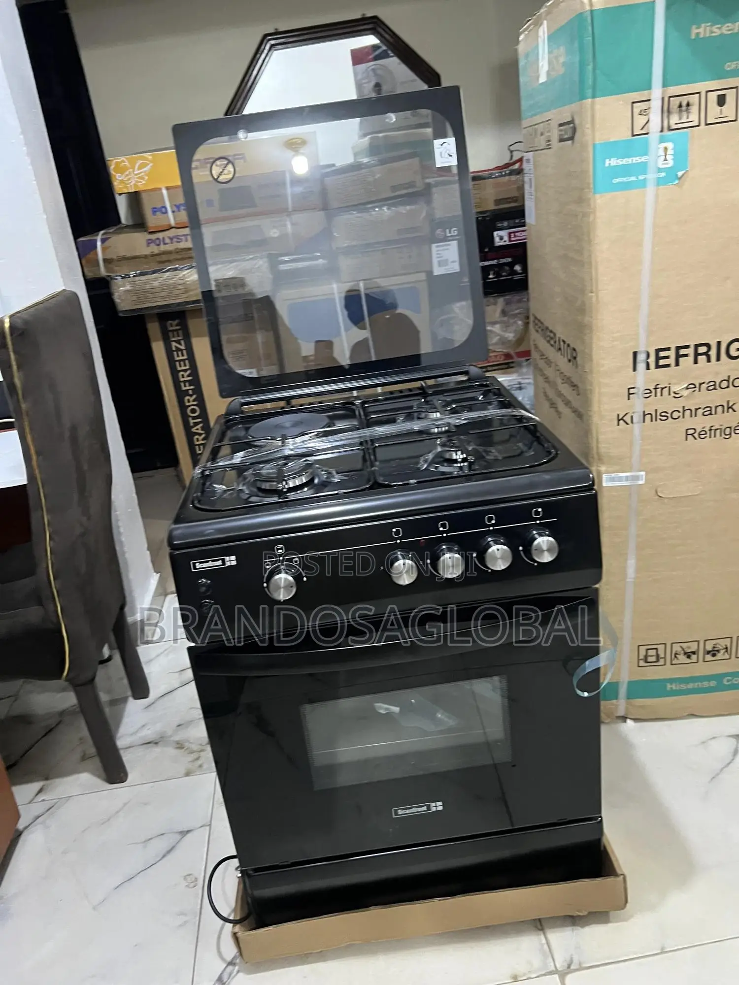Scanfrost Ck6302b Gas Cooker – Safe, Stable Easy to Use