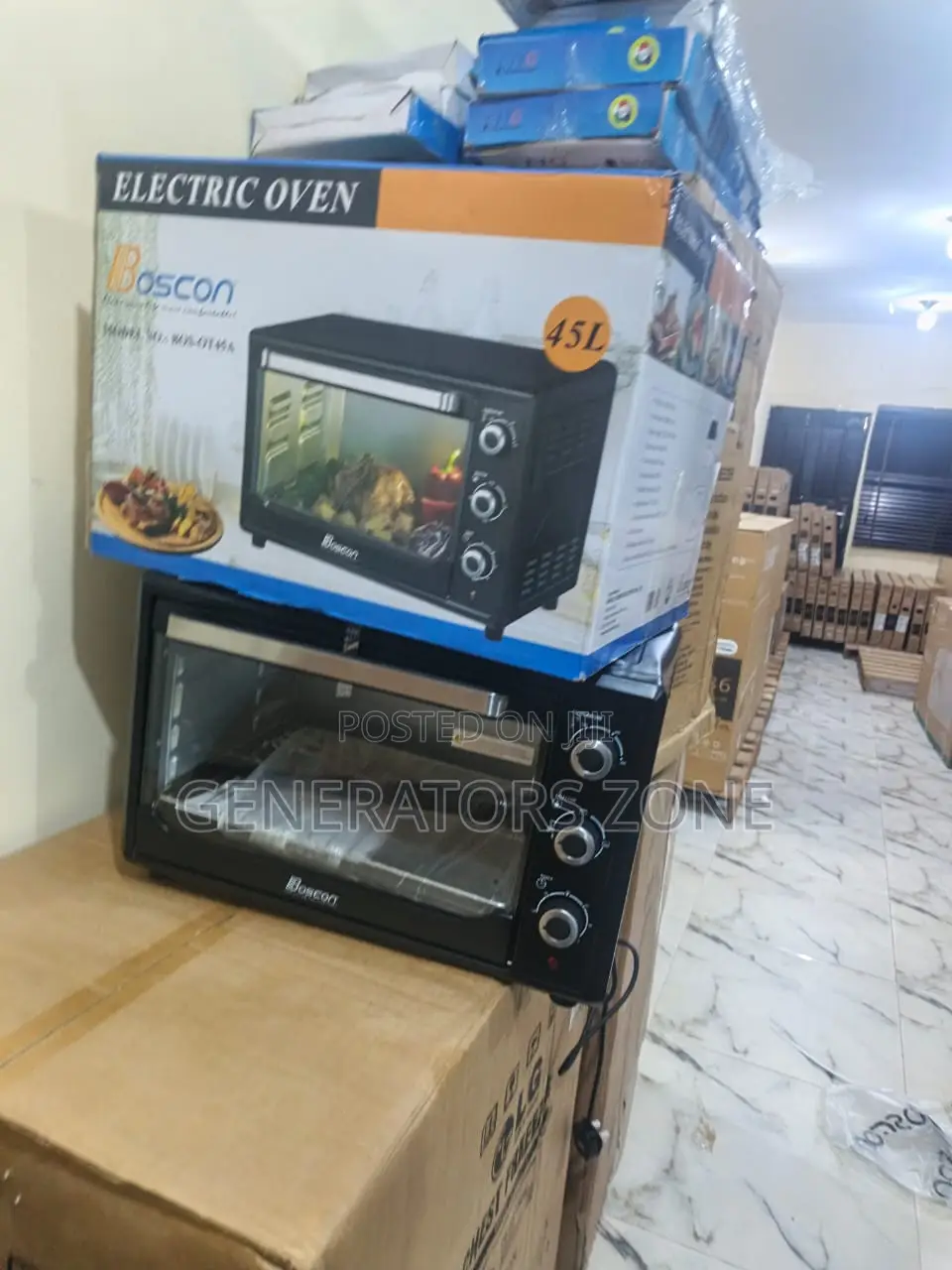 Bos-Ot45a 45l Electric Oven Boscon Appliance