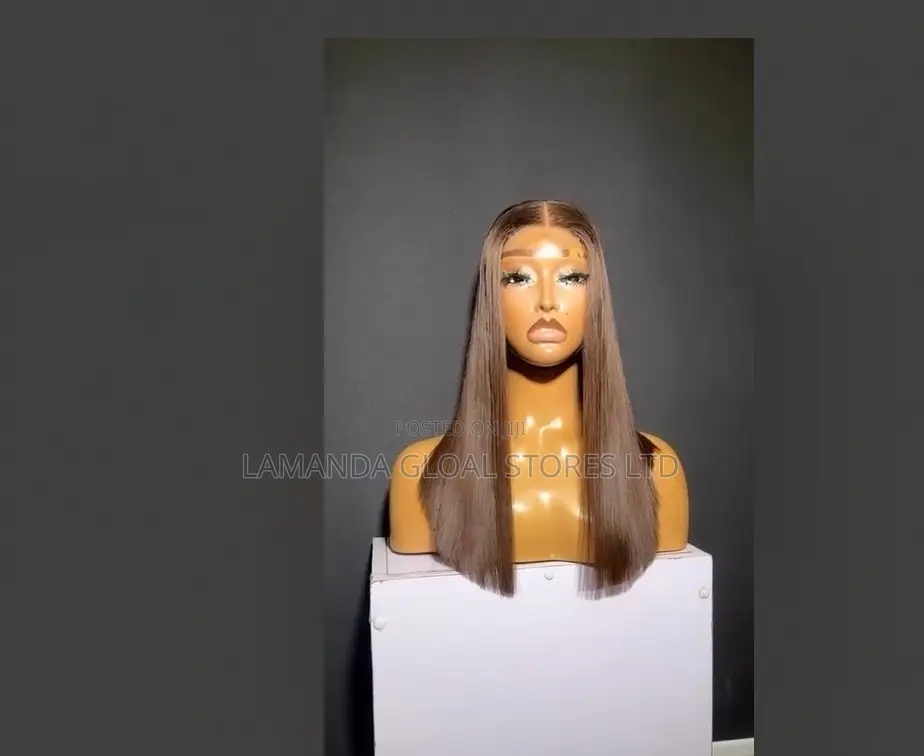 Quality Brown Human Hair Closure Wig