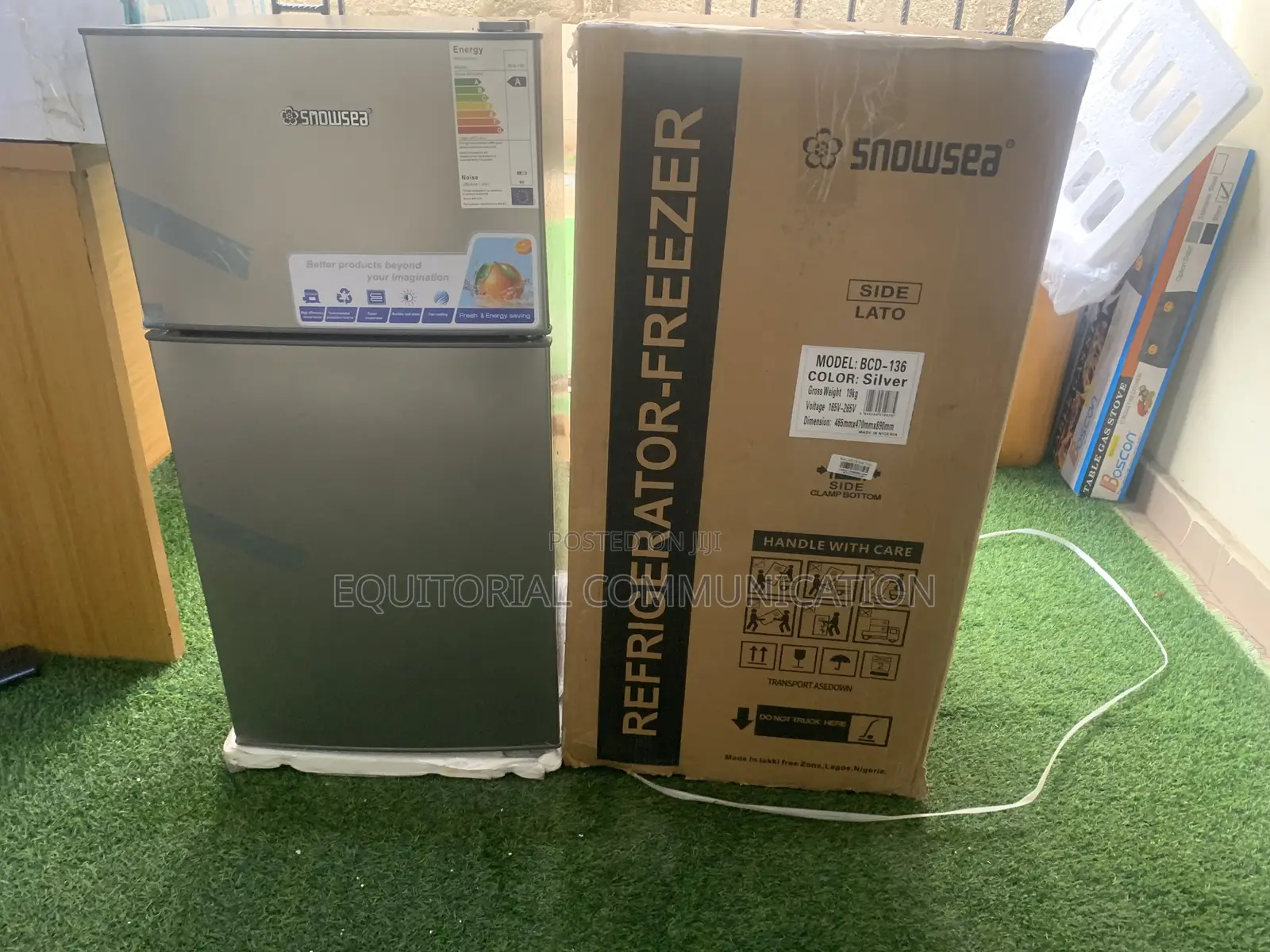 Snowsea BCD-136 Home Fridge With Fresh-Keeping Technology