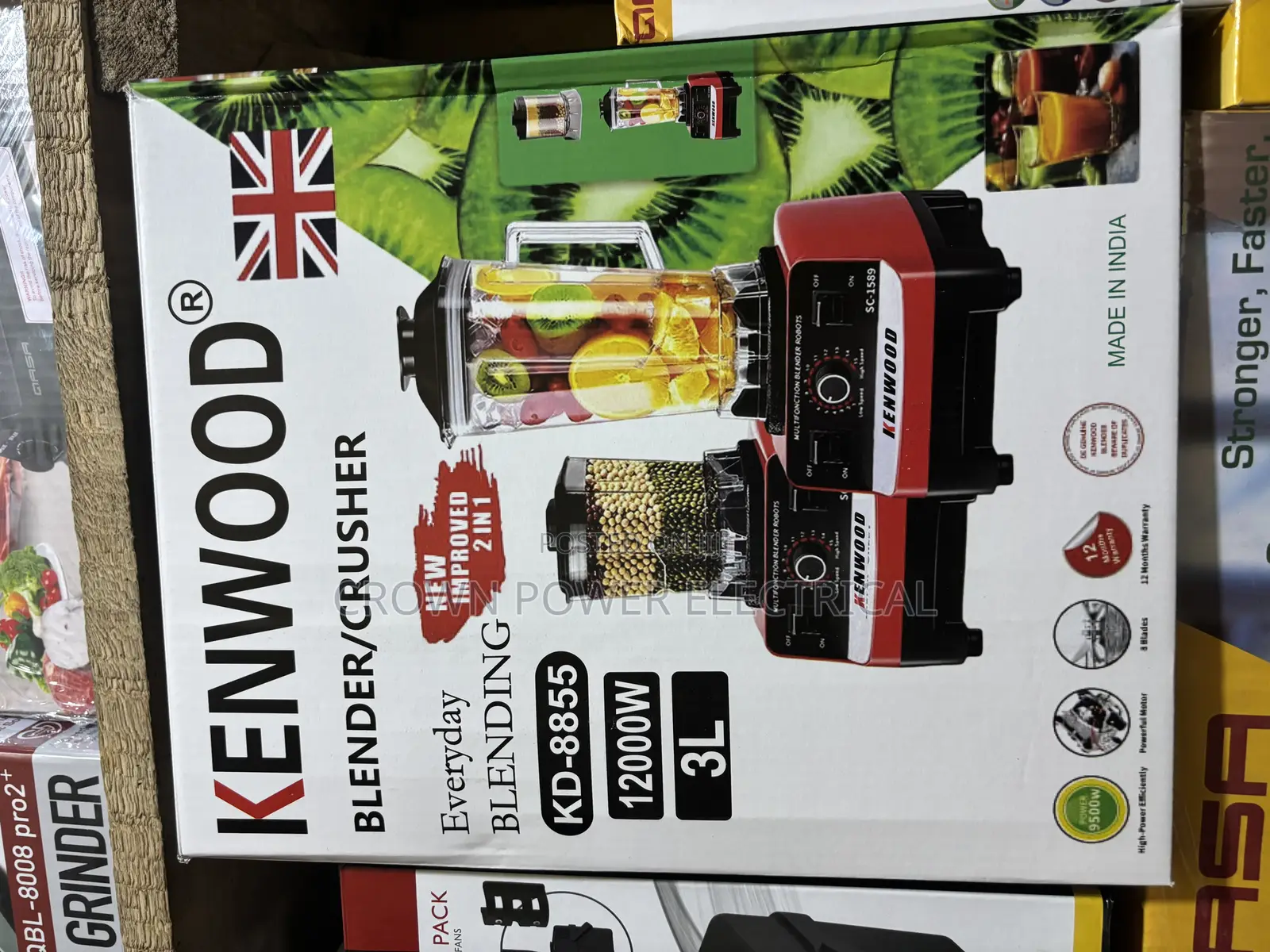 Kenwood Blender /Crusher 3l