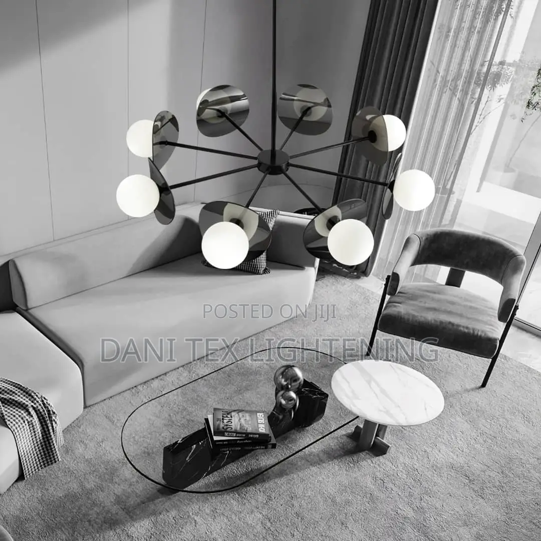 Modern Black Ceiling Chandeliers for Living Room Hall Ceiling Light