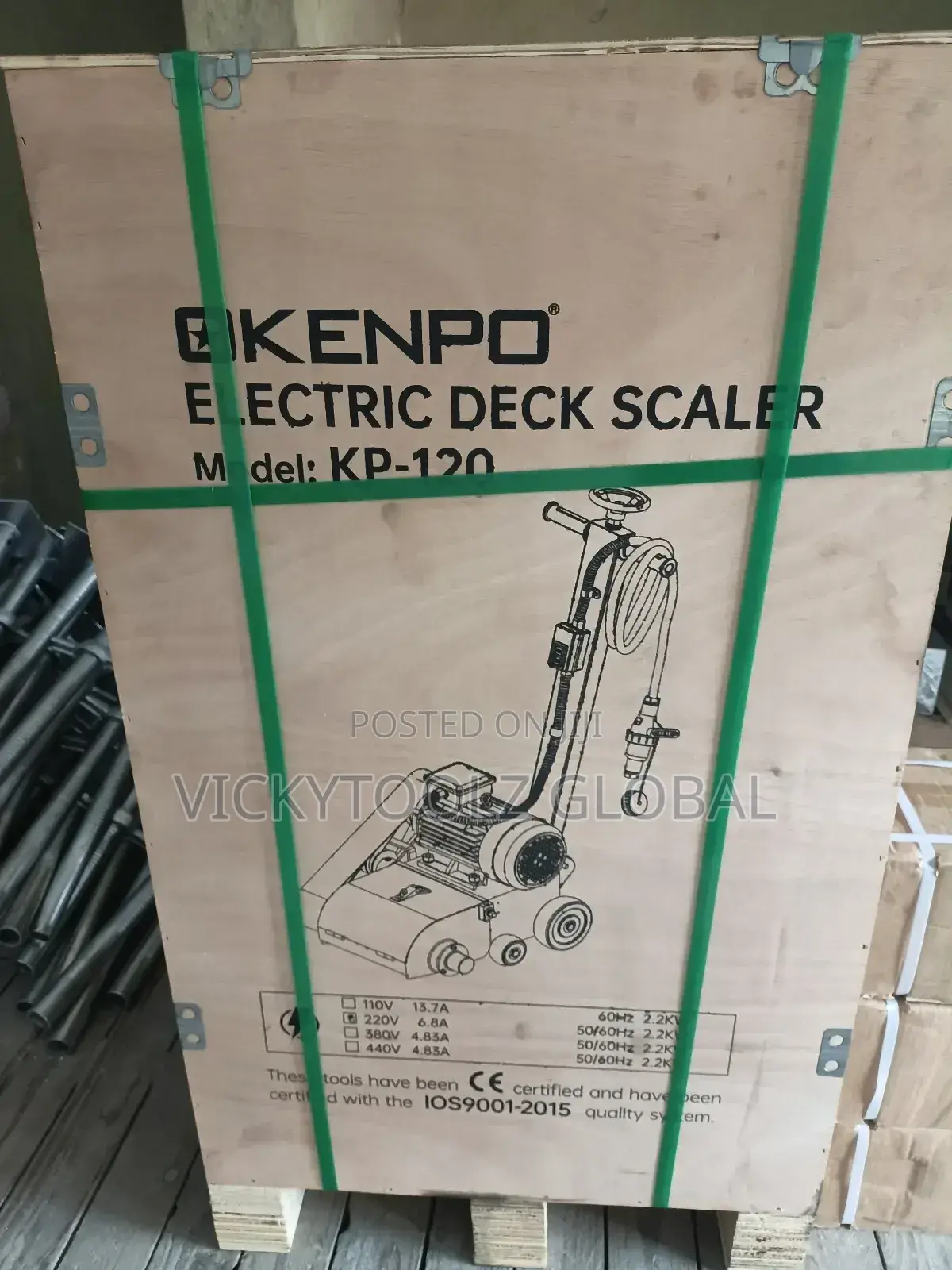Kenpo Electric Deck Scaler Kc-120
