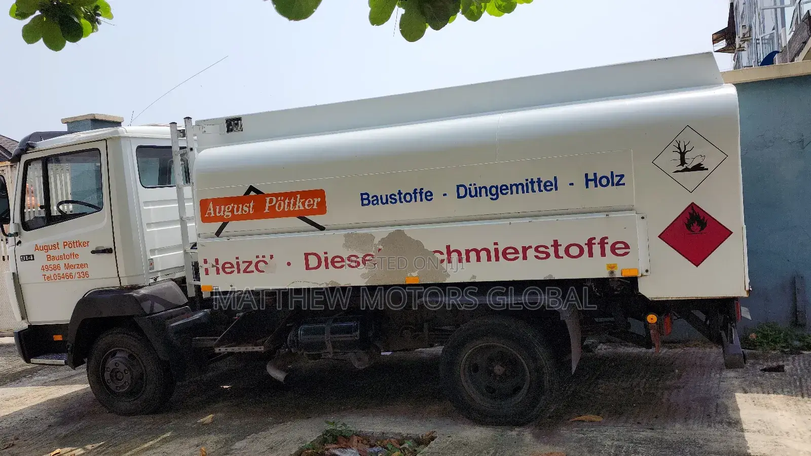 Super Clean Mercedes Benz, Diesel Tanker Truck, 6000 Liters
