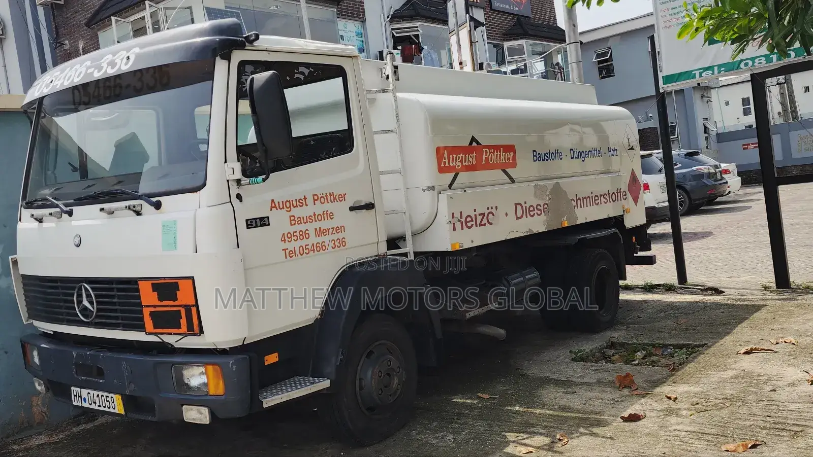 Super Clean Mercedes Benz, Diesel Tanker Truck, 6000 Liters