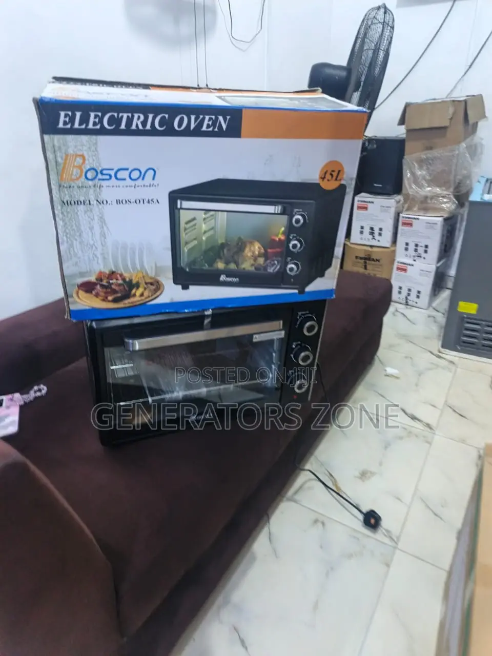 Boscon Bos-Ot45a Standard Size 45l Electric Oven