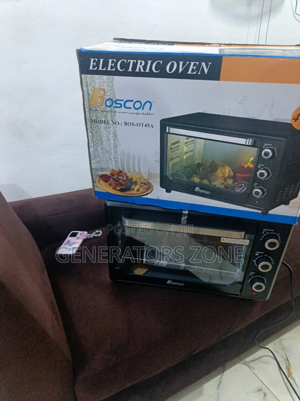 Bos-Ot45a Home Use Electric Oven 45-Litre by Boscon