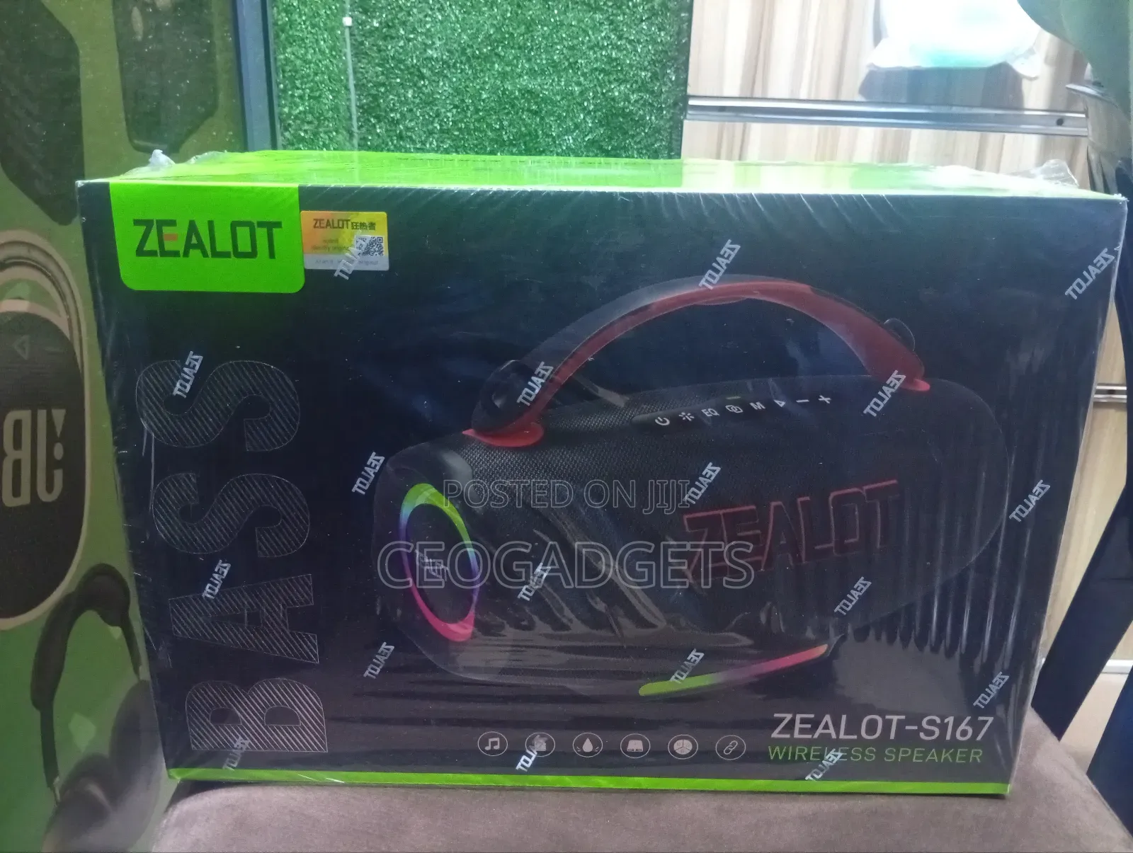 Zealot 100w Super Bass Bluetooth Speaker With 24,000mah Battery S167