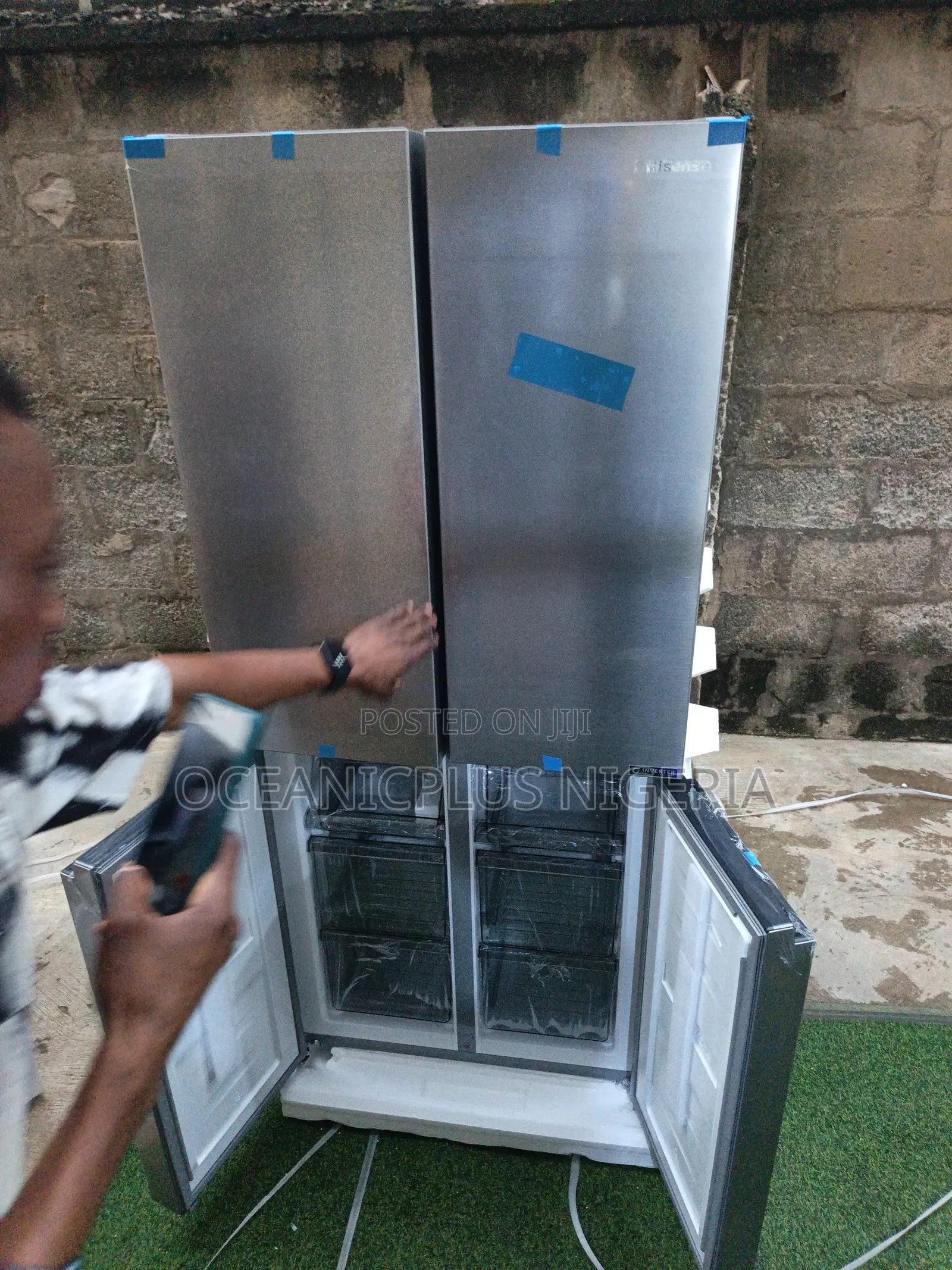 Hisense 392l Ref-54ws Family-Size Multi-Door Refrigerator