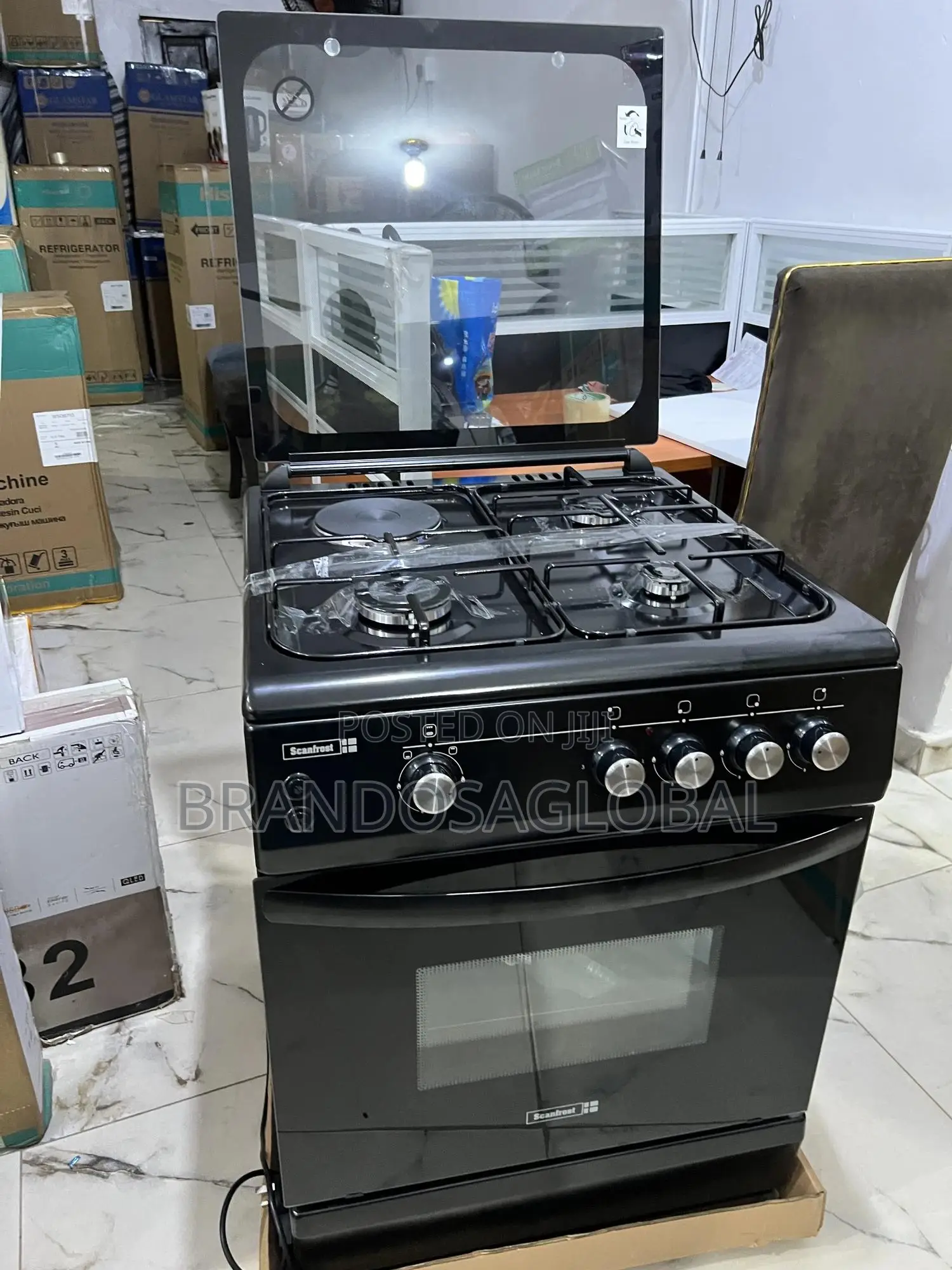 Scanfrost Ck6302b Heavy-Duty Cooker – Built to Last 3+1electric