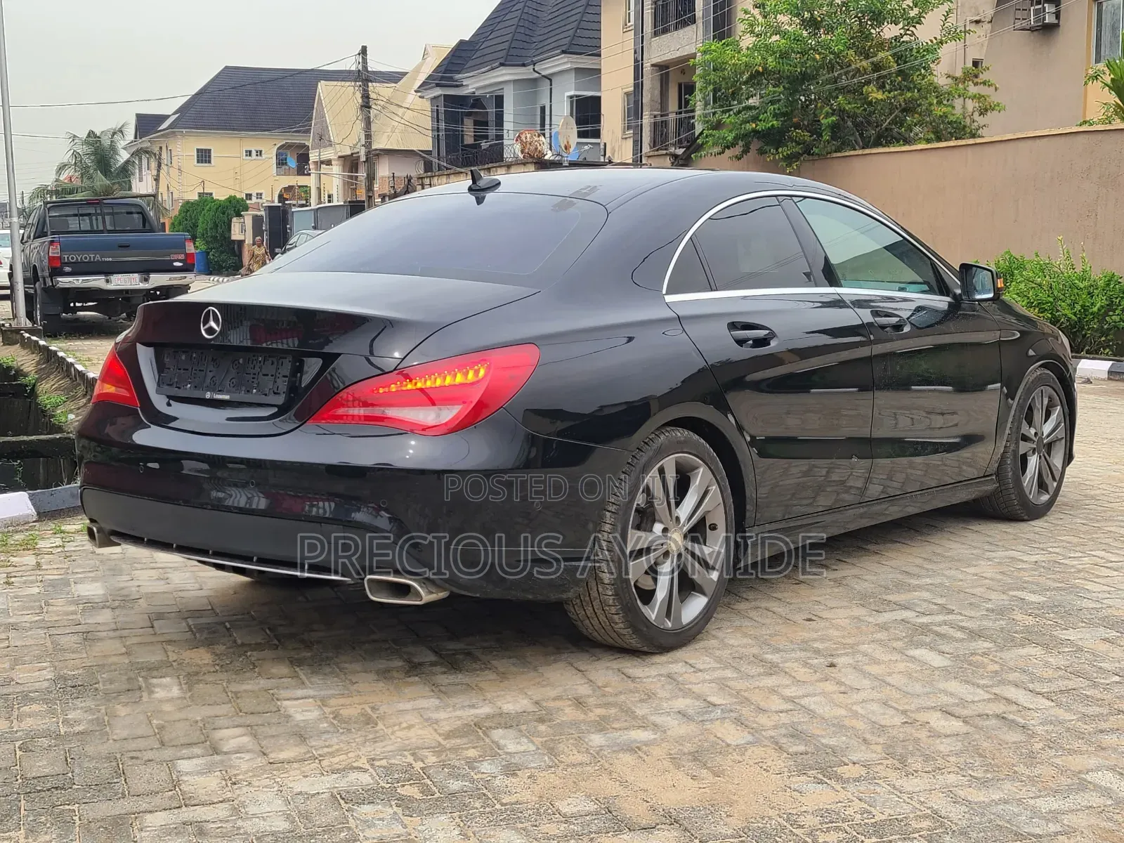 Mercedes-Benz CLA-Class CLA 250 4MATIC Sedan 2017 Black