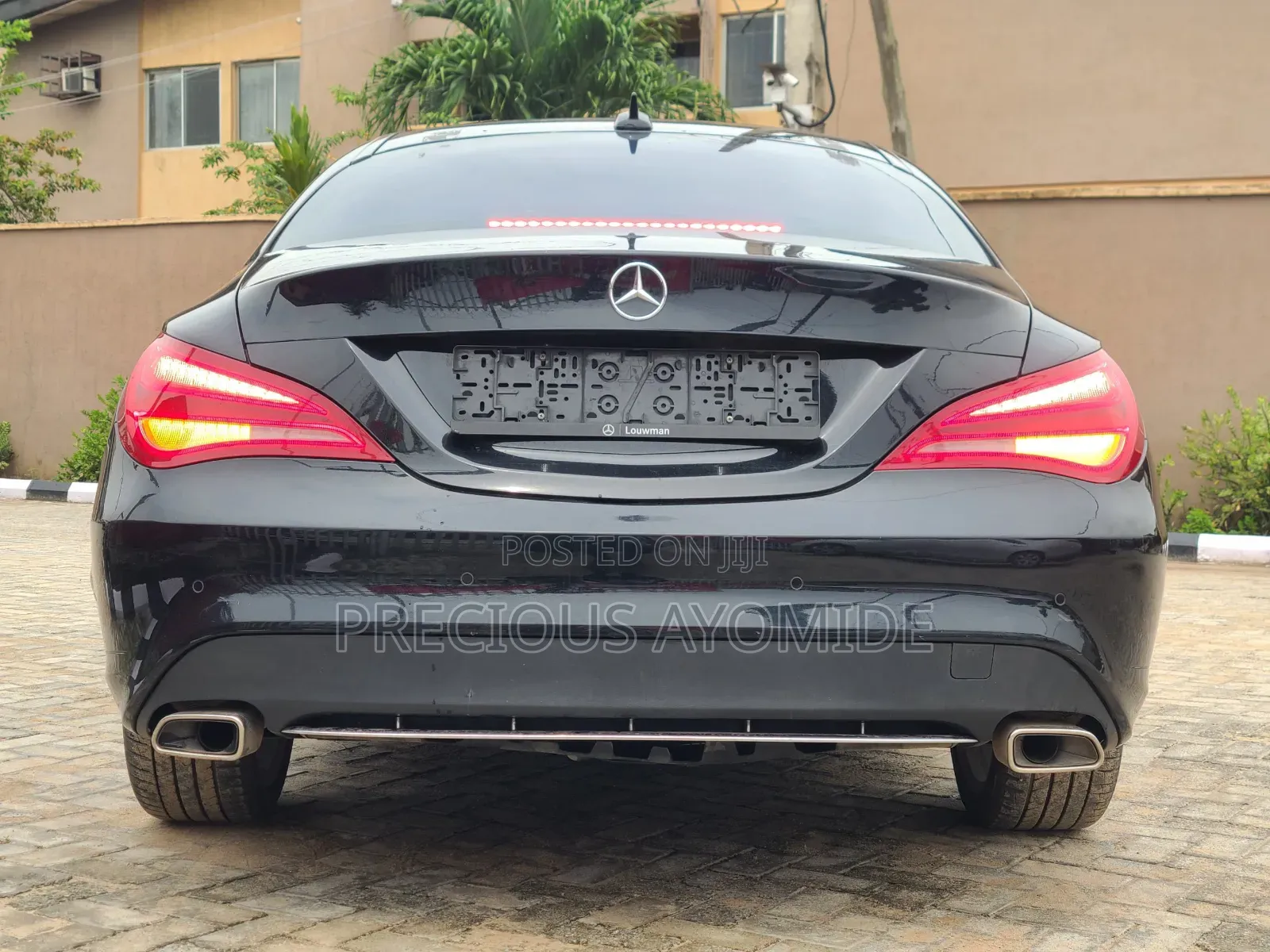 Mercedes-Benz CLA-Class CLA 250 4MATIC Sedan 2017 Black