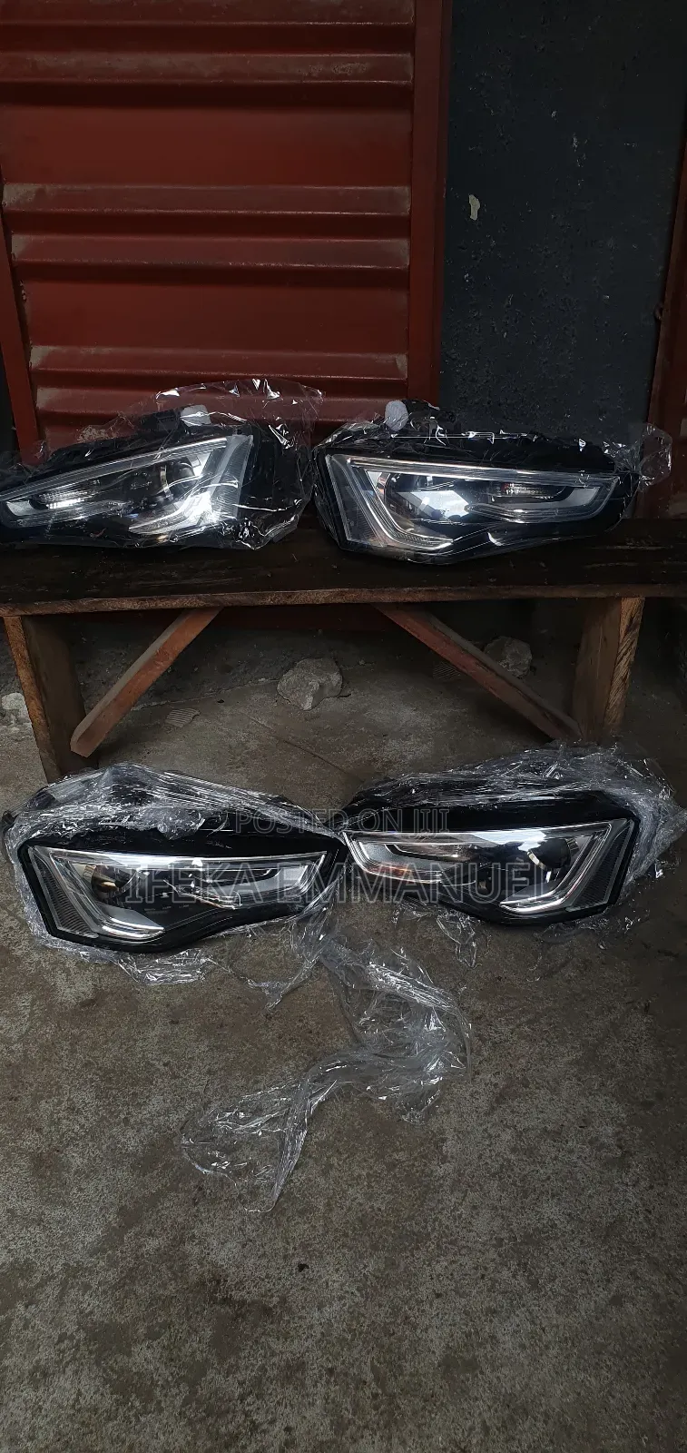 Headlights Audi A5 2013