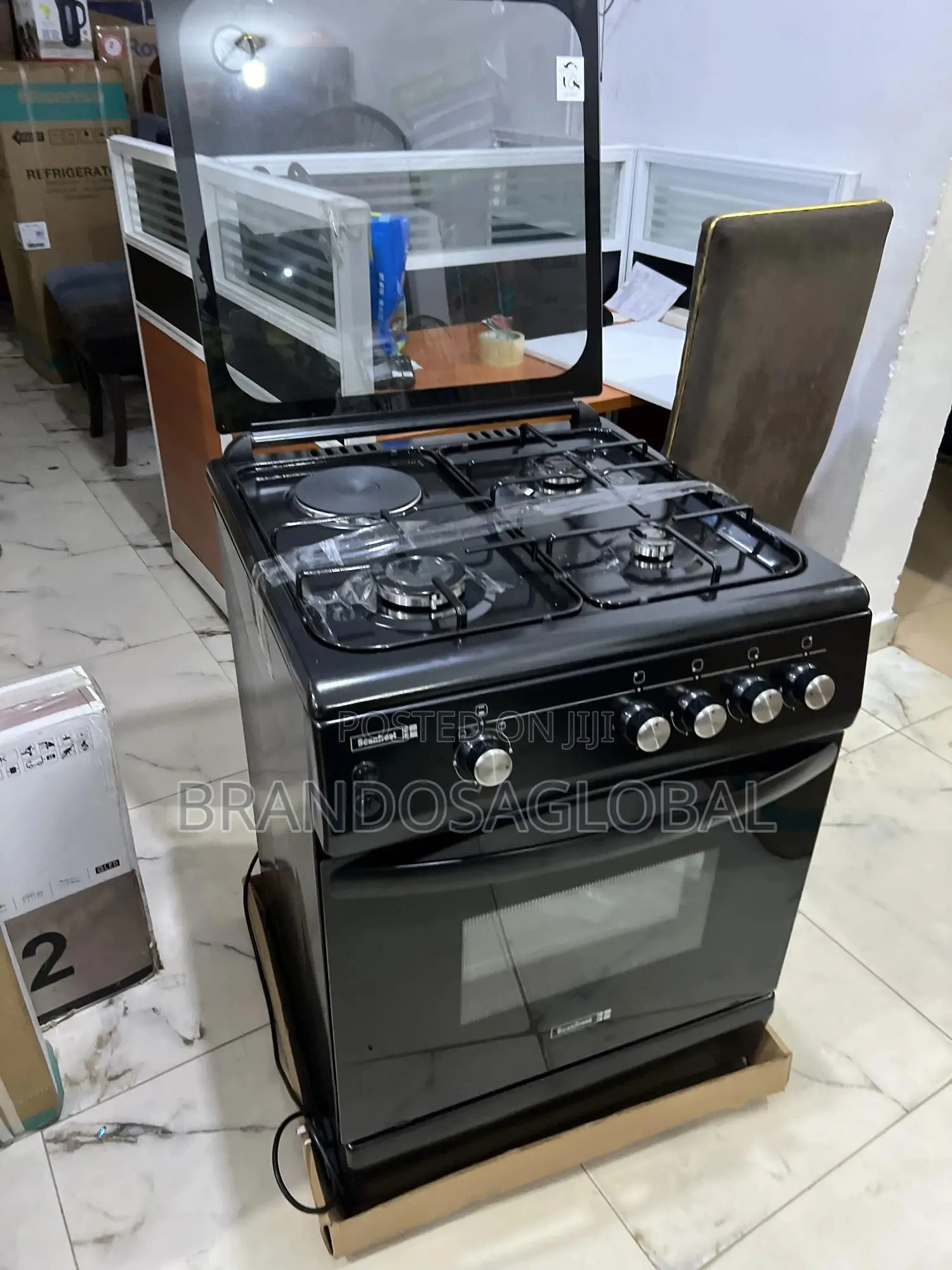 Scanfrost 3+1electric 60×60 Cooker – Stylish Finish Reliable Build
