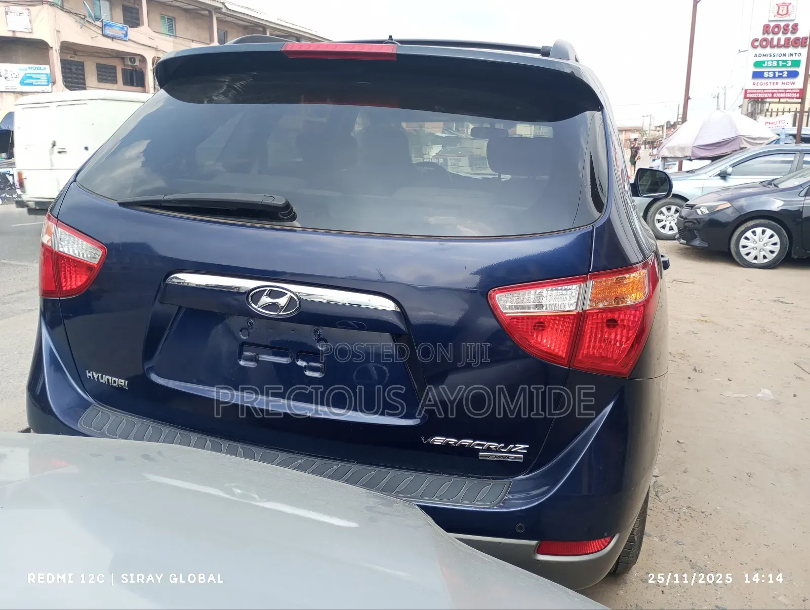 Hyundai Veracruz Limited 2011 Blue