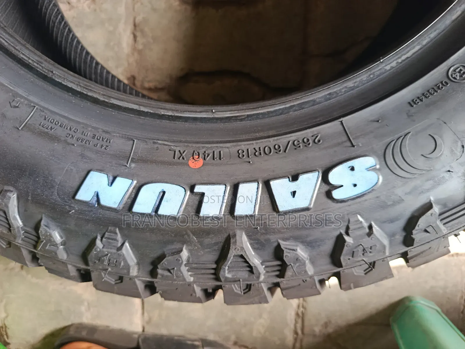 265/60r18 Sailun Xl Tire