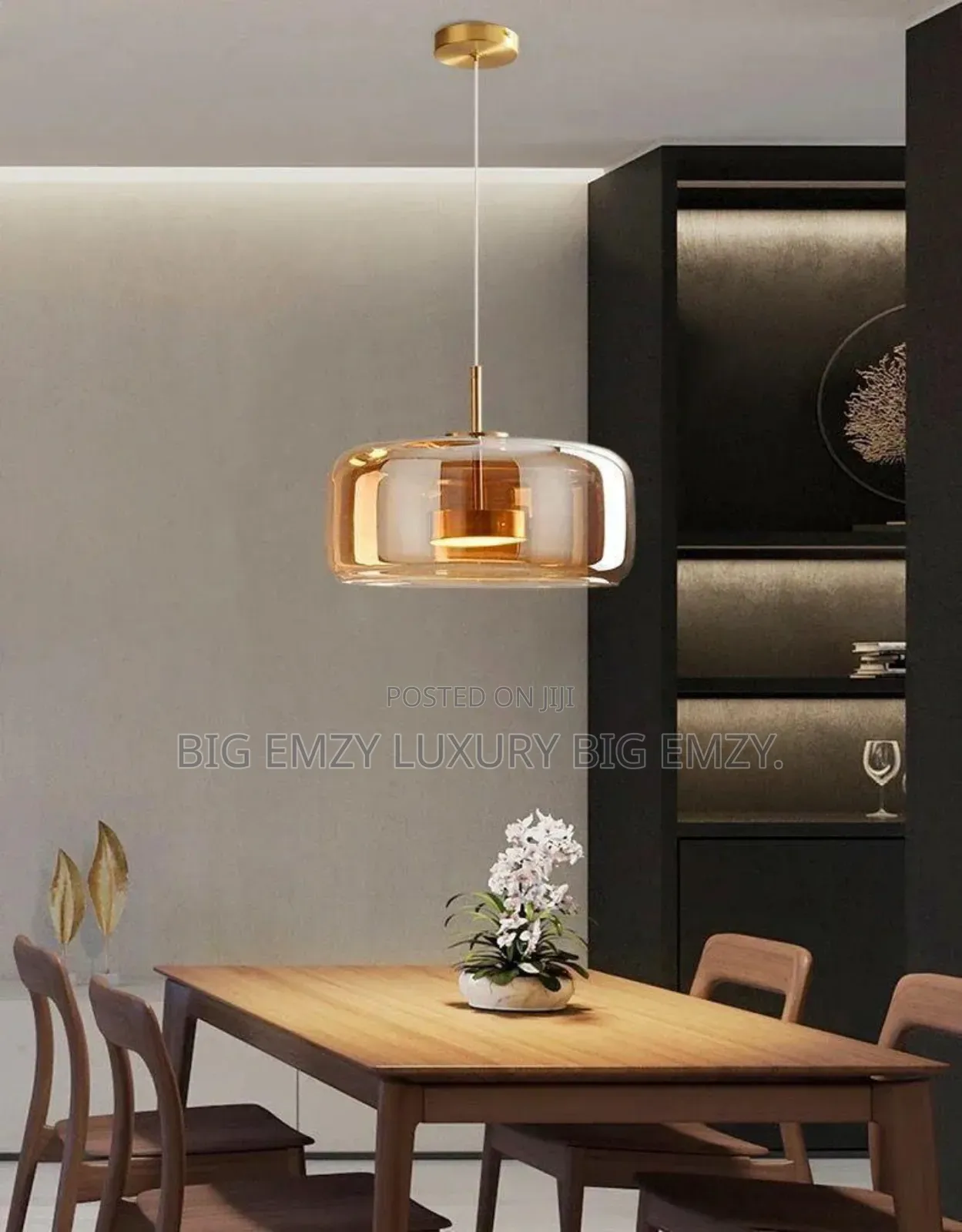 Led Dining Glass Pendant Lights.