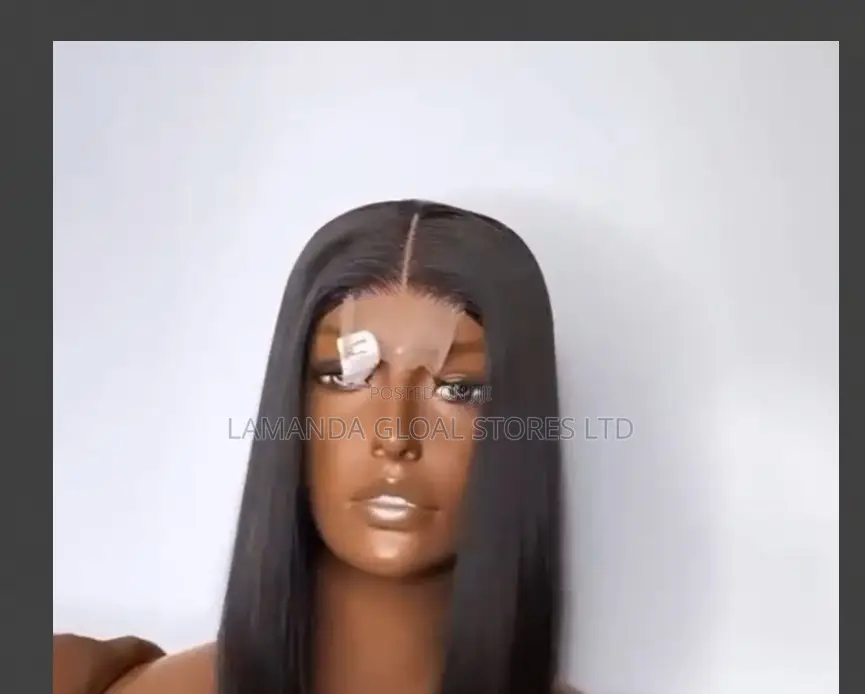 Black Bob Straight 2 by 6 Closure Available in All Sizes