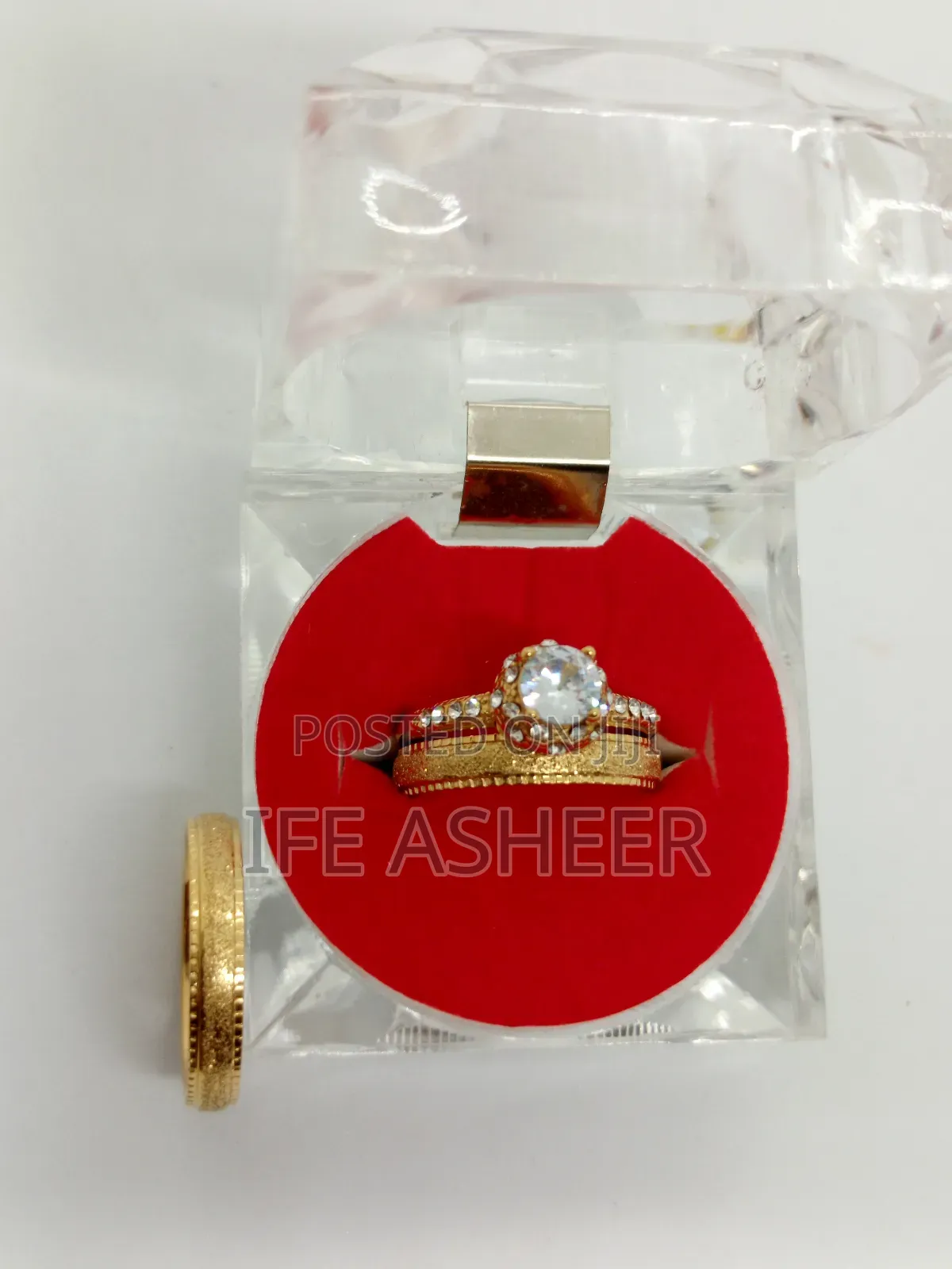 Couples Gold Set Of Wedding Ring - Gc003