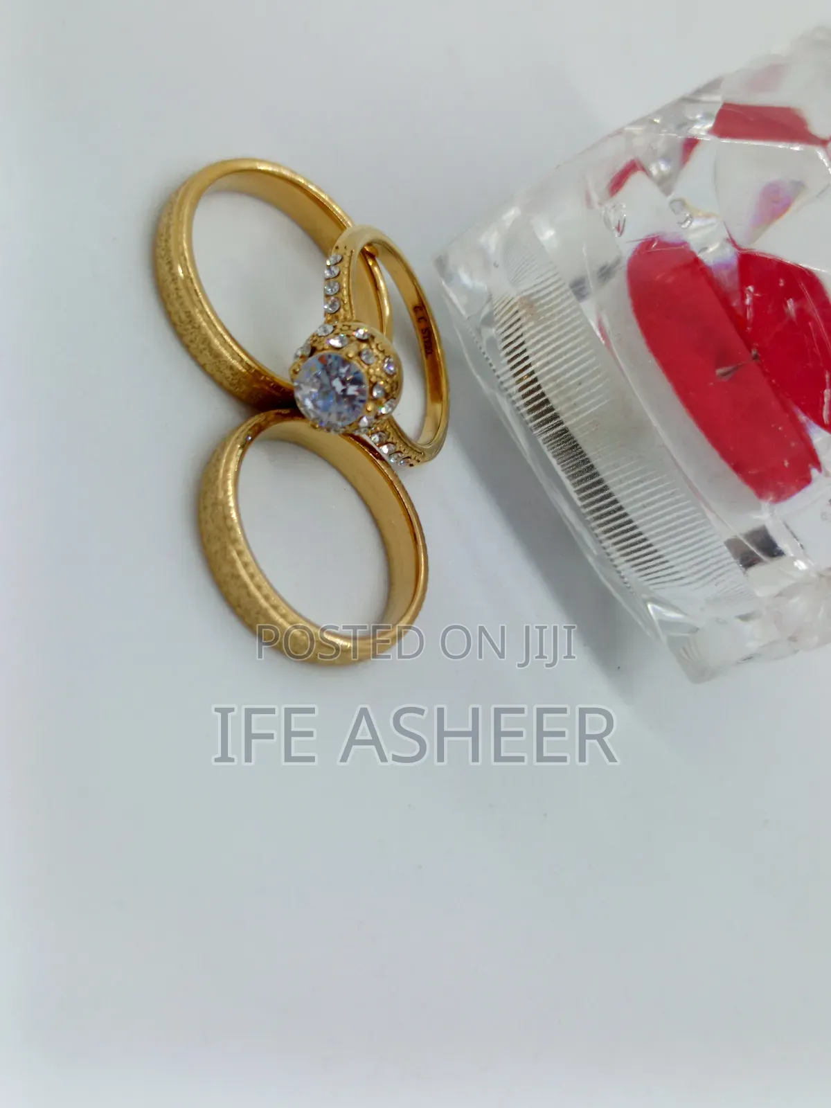 Couples Gold Set Of Wedding Ring - Gc003