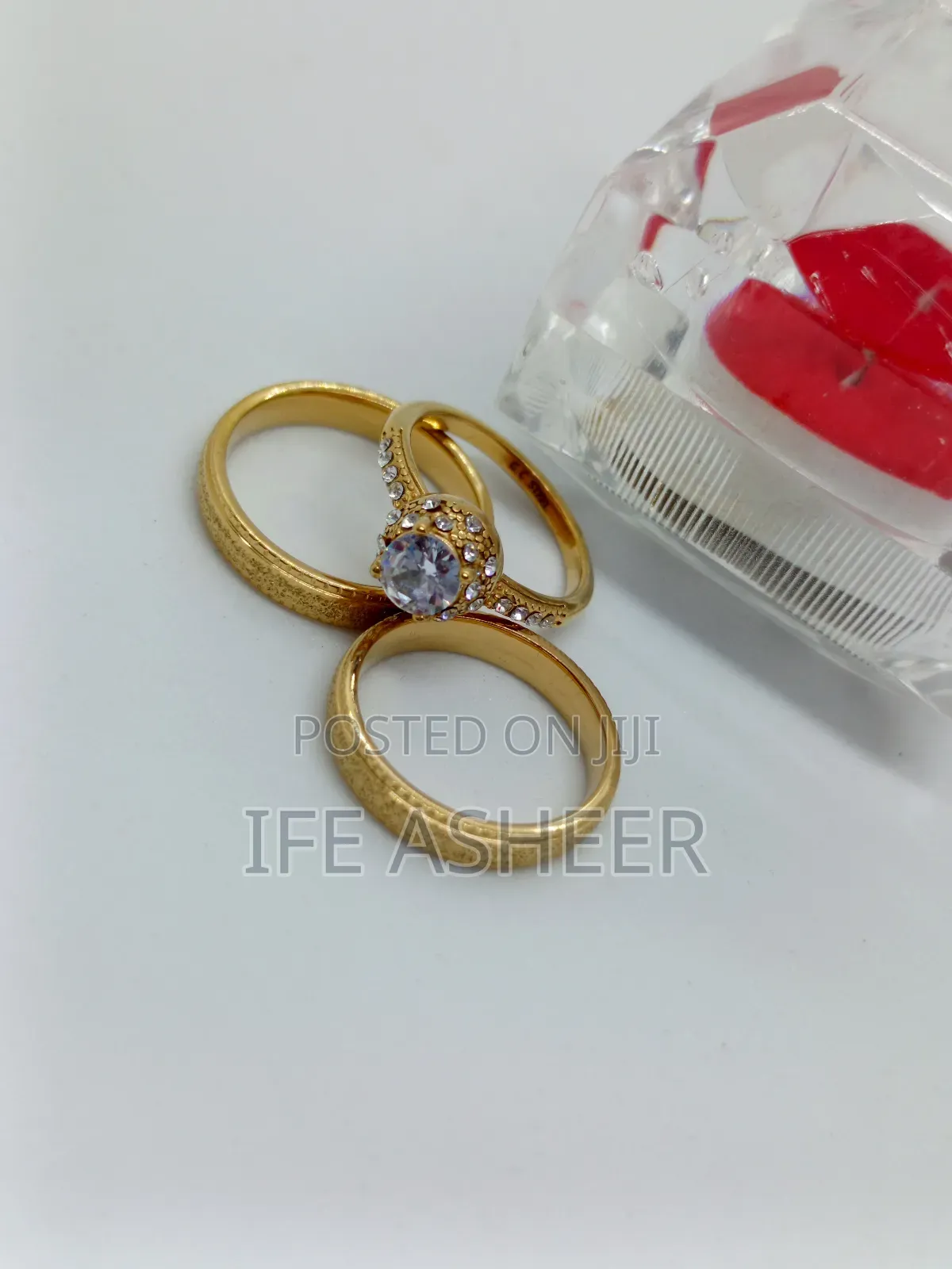 Couples Gold Set Of Wedding Ring - Gc003