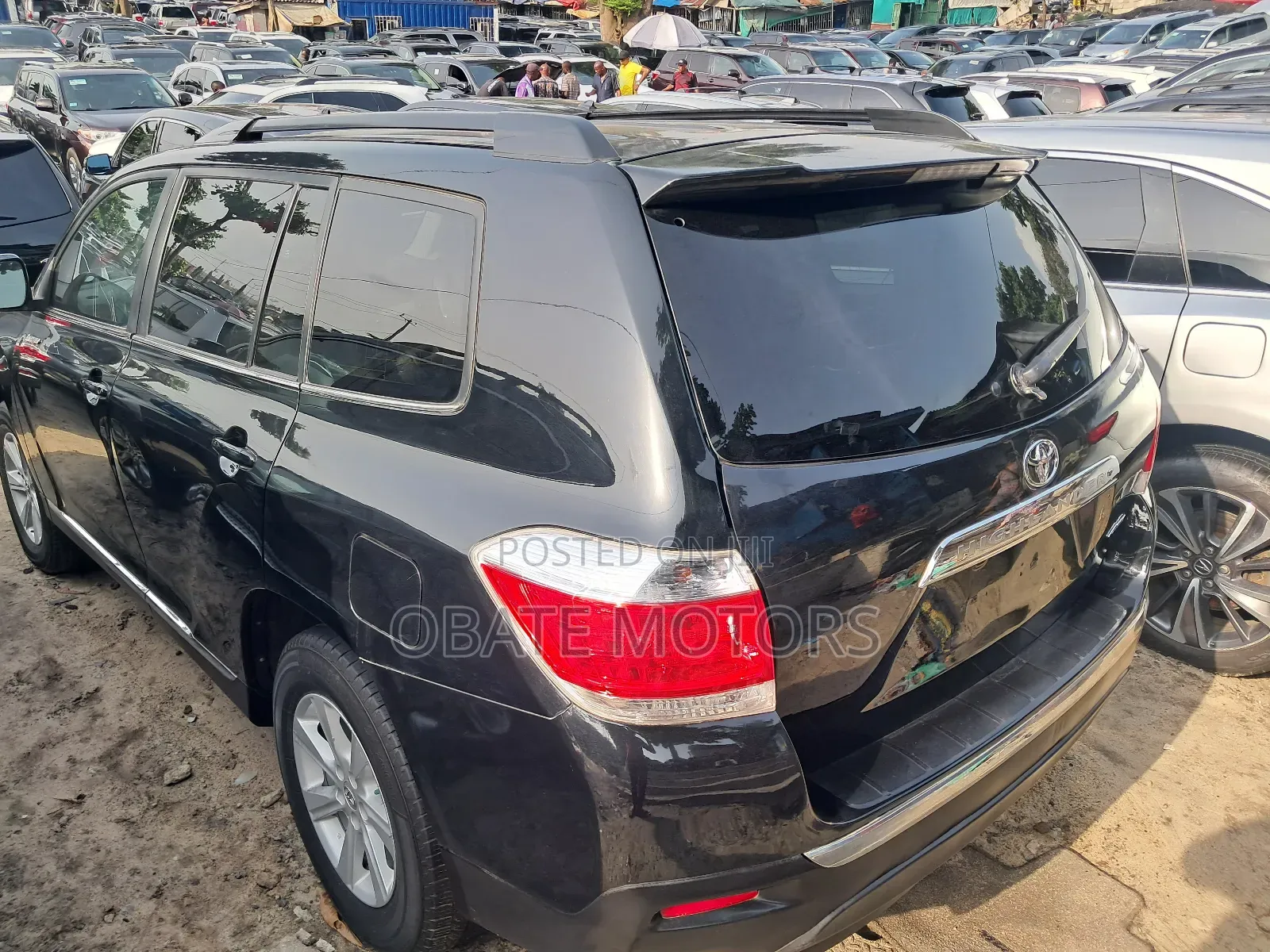 Toyota Highlander Limited 3.5l 4WD 2013 Black