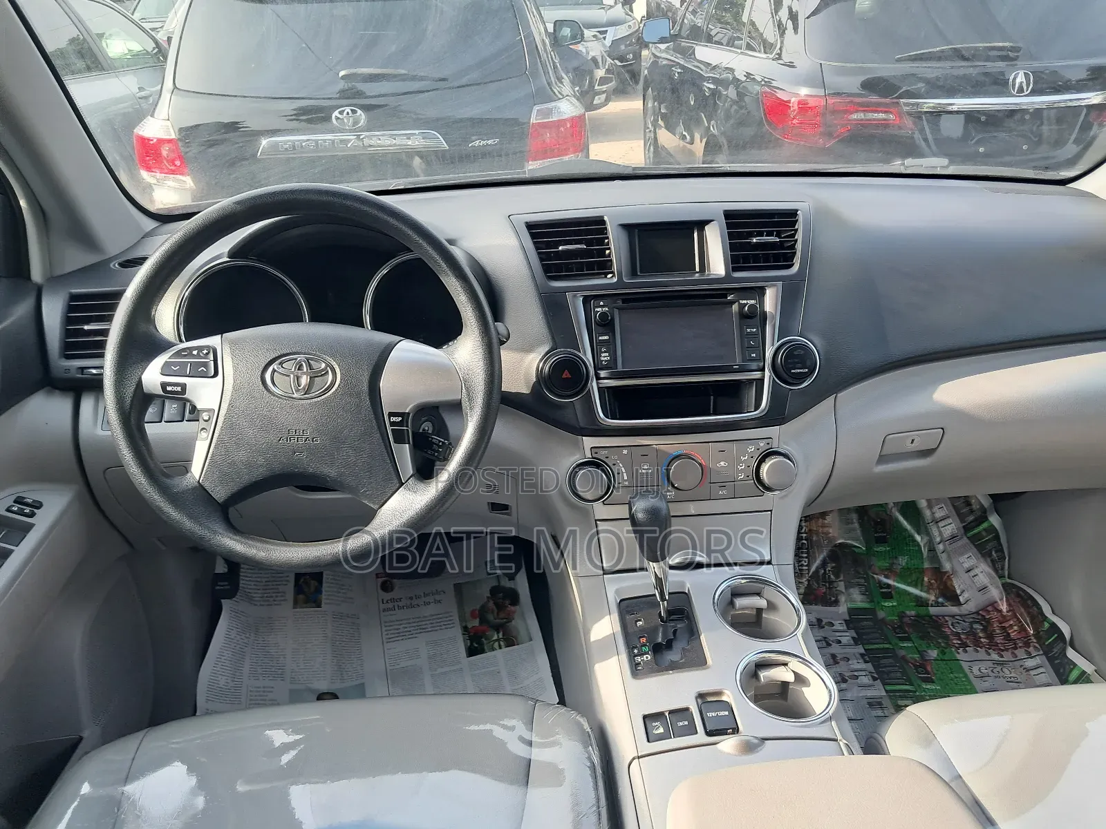 Toyota Highlander Limited 3.5l 4WD 2013 Black