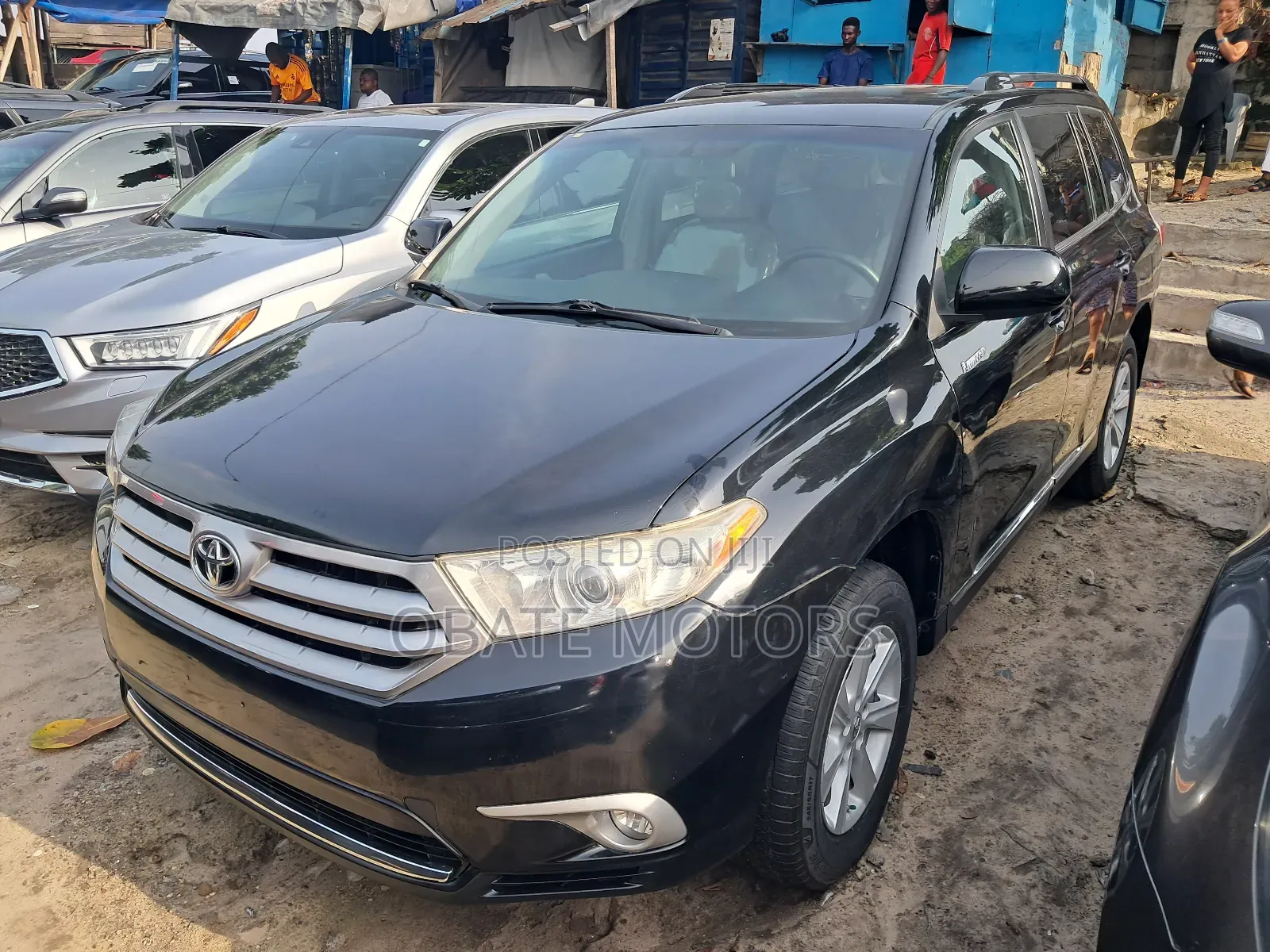 Toyota Highlander Limited 3.5l 4WD 2013 Black