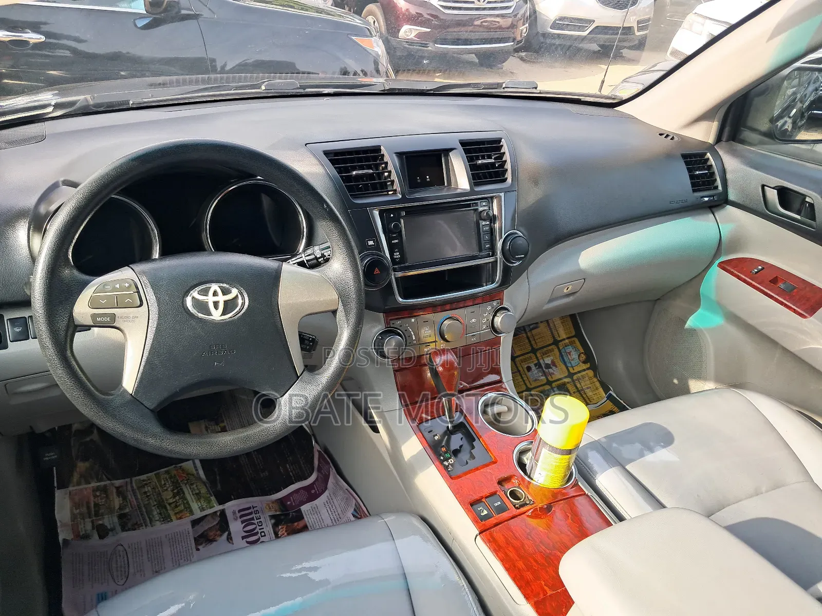 Toyota Highlander Limited 2012 Black