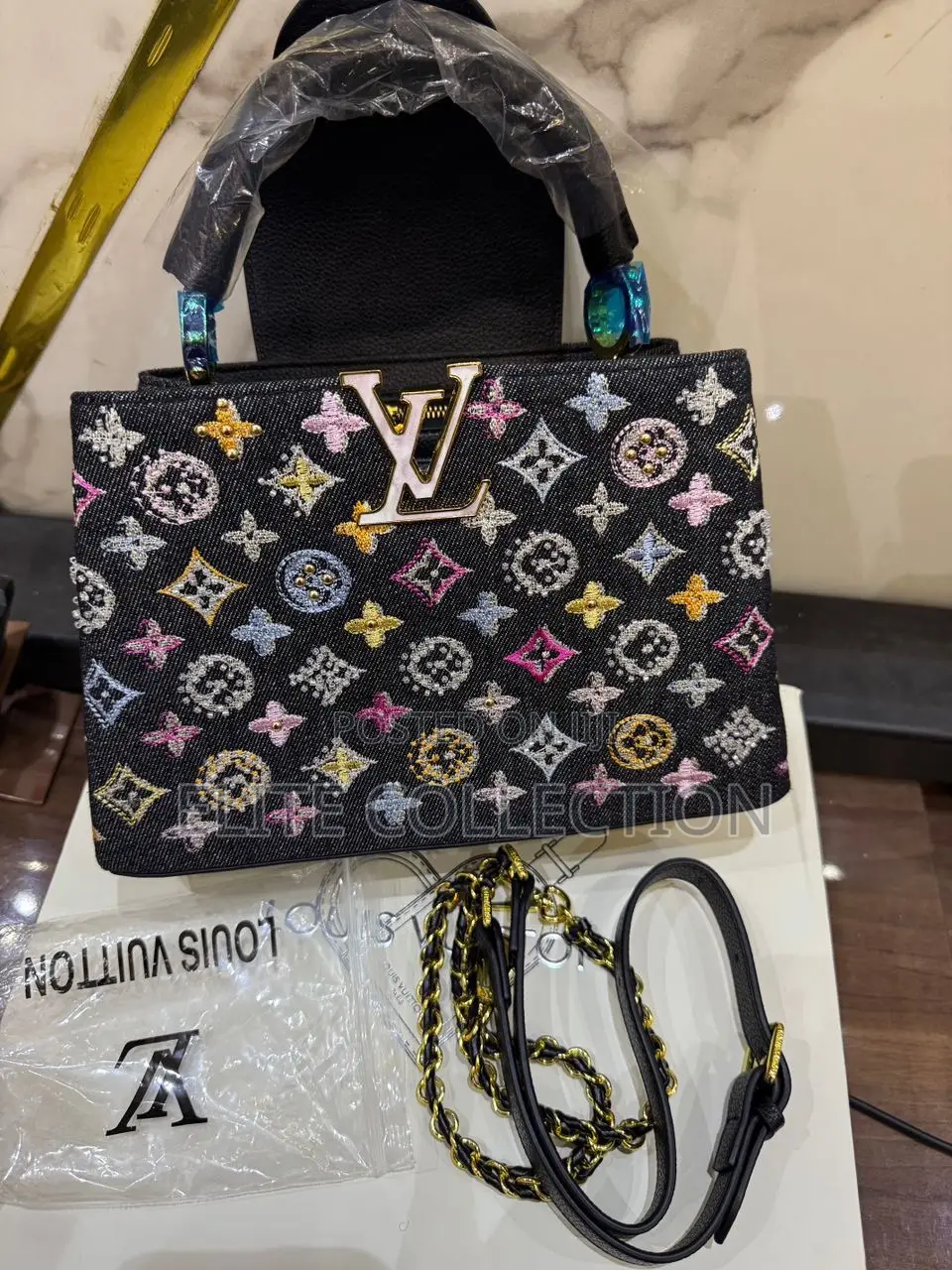 Luxury Louis Vuitton Capucinebag Medium Size and Small Size Available