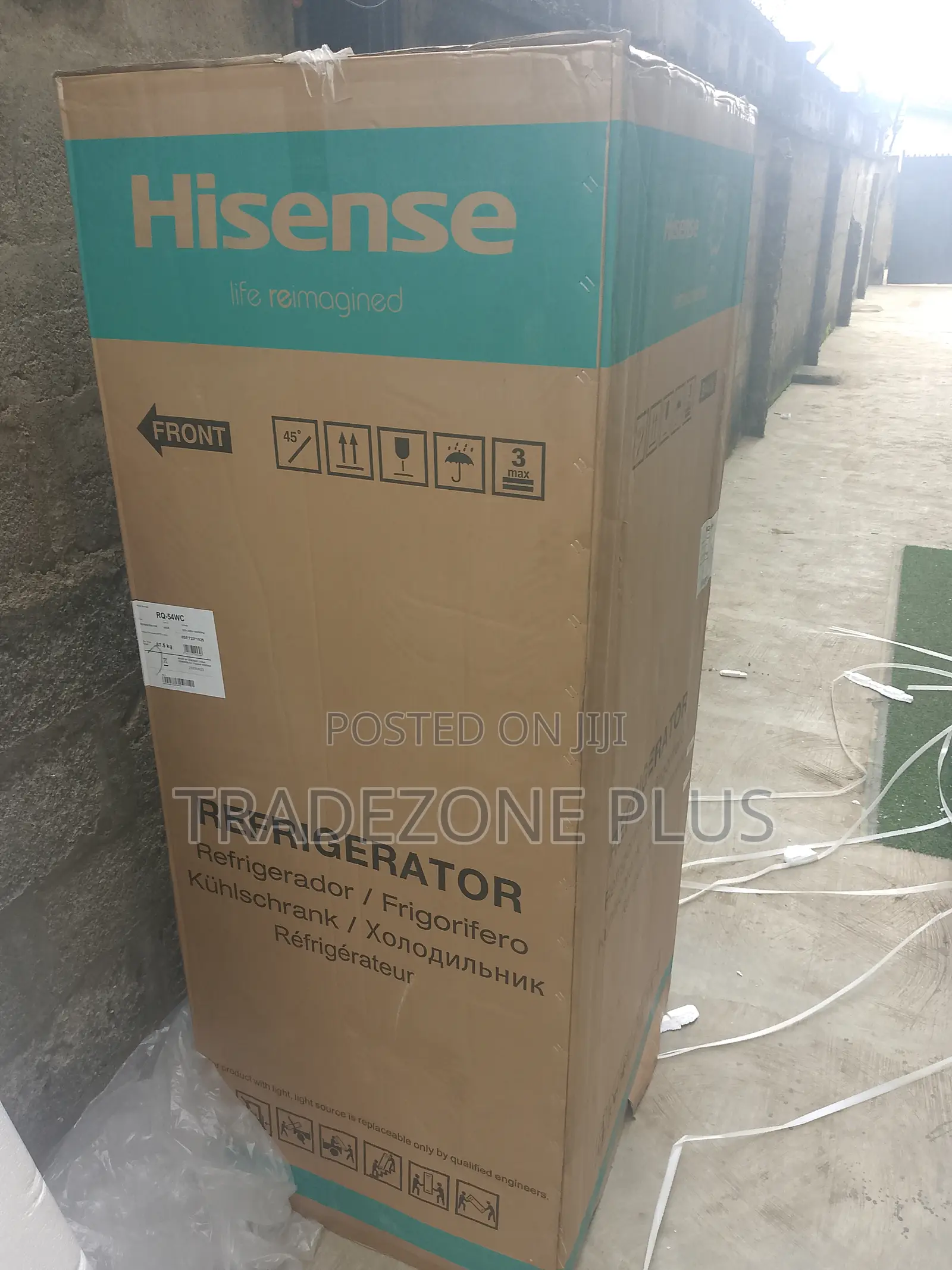 Hisense 392l Quad-Door Smart Temperature Fridge