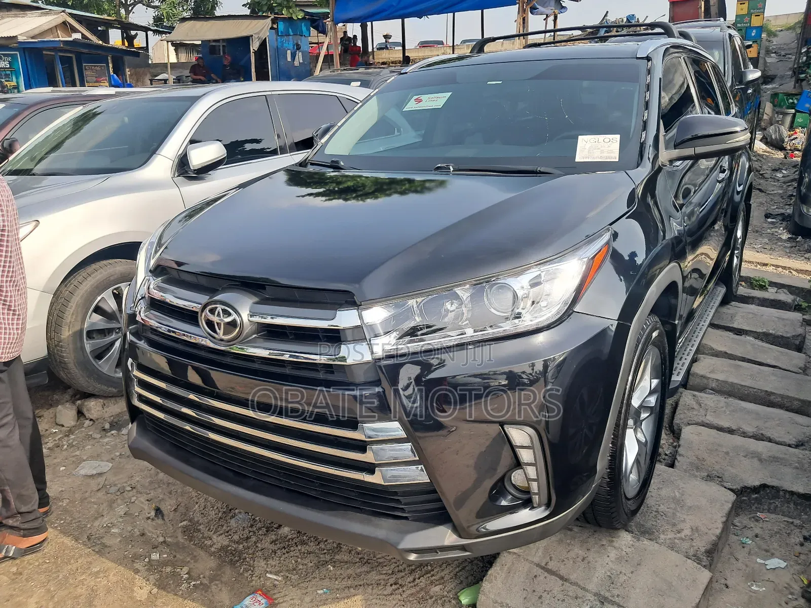 Toyota Highlander Limited Platinum V6 4x4 (3.5L 6cyl 6A) 2016 Black