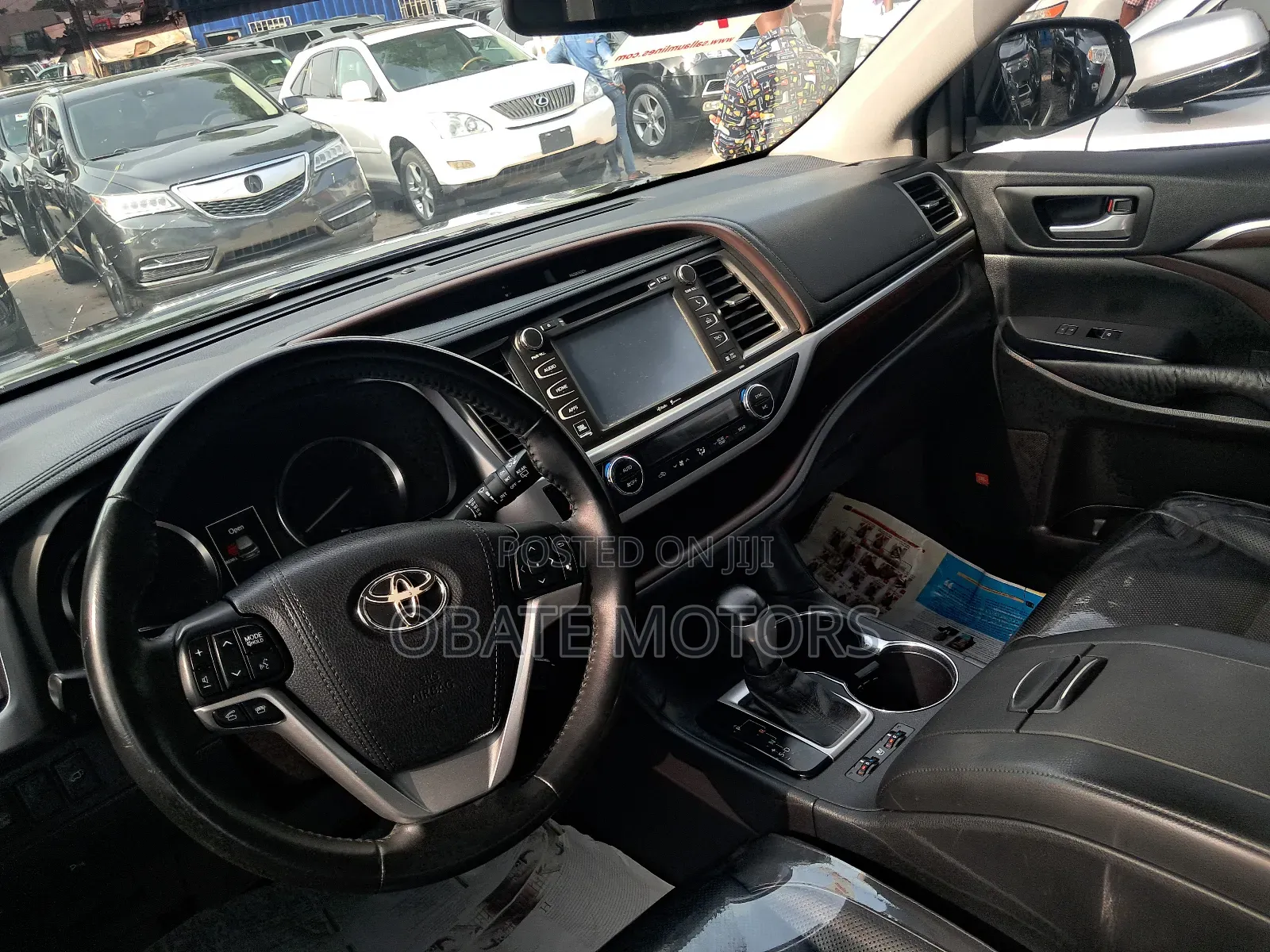 Toyota Highlander Limited Platinum V6 4x4 (3.5L 6cyl 6A) 2016 Black