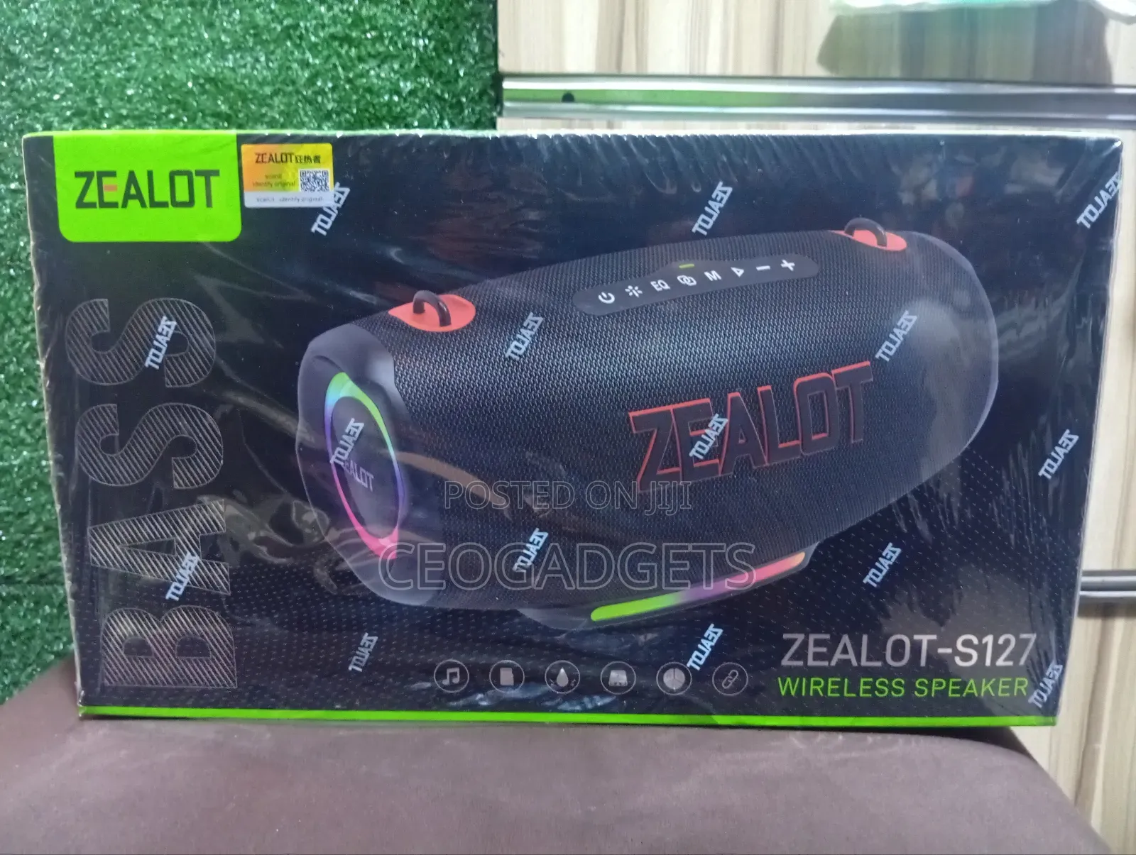 Zealot 100w Super Bass Bluetooth Speaker With 24,000mah Battery S127