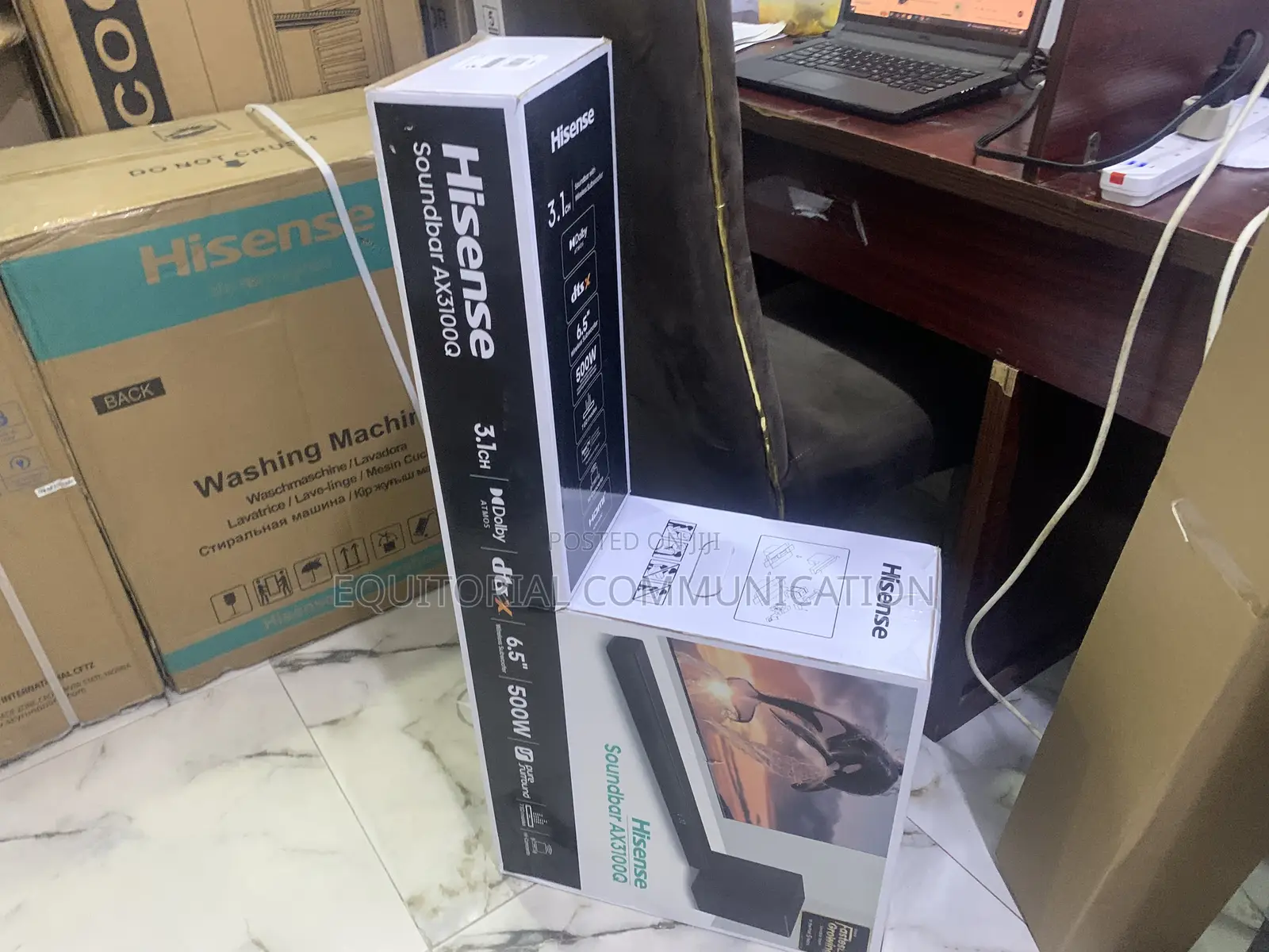 Hisense 500w Soundbar With Rich Bass Clear Dialogue